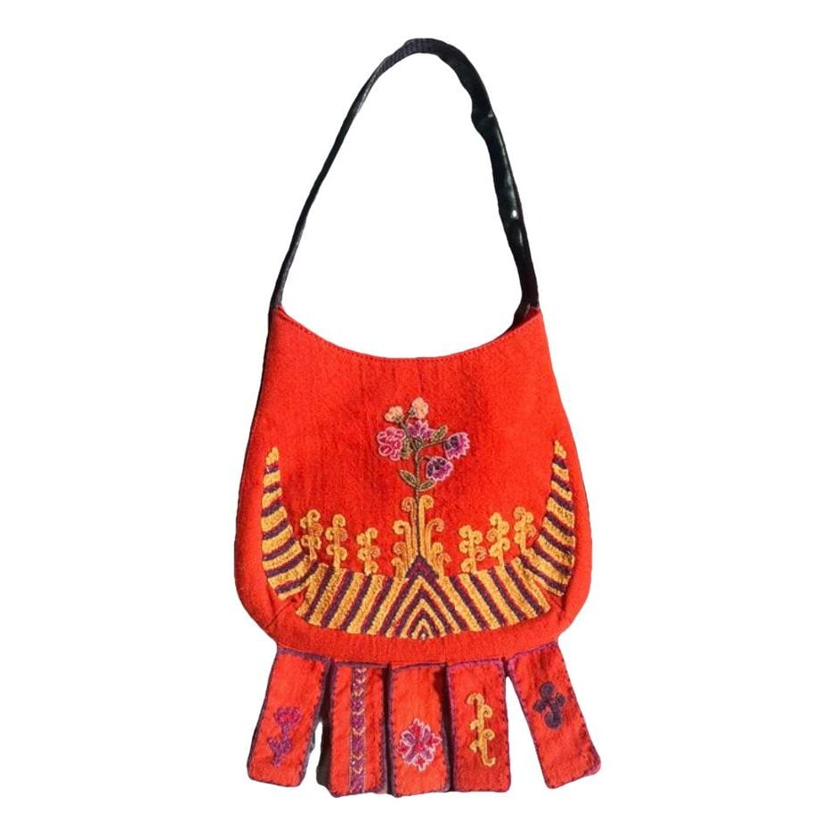 Wool handbag