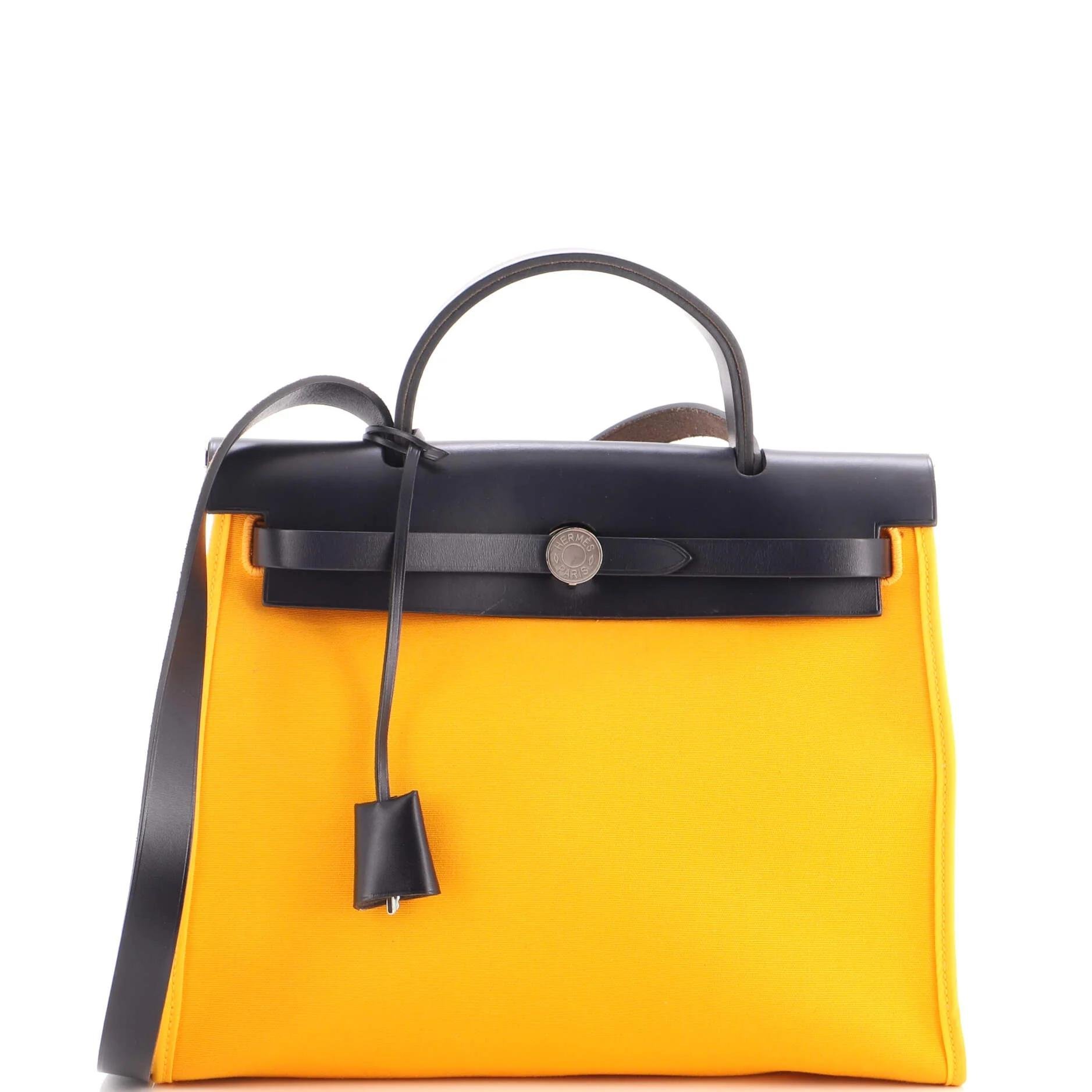 Herbag leather handbag