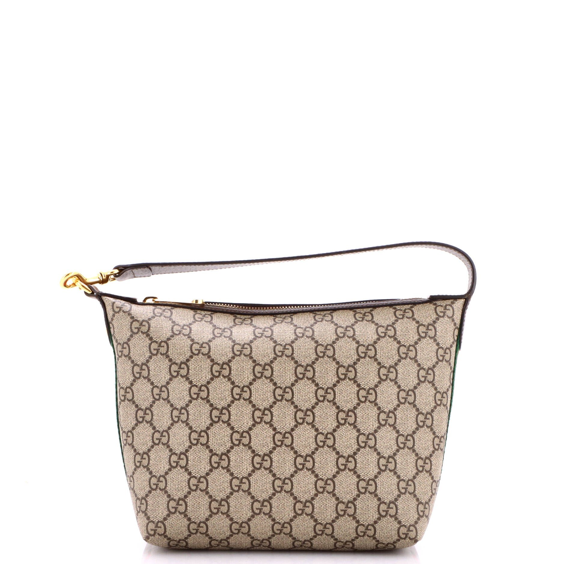 Ophidia Zip Shoulder Bag GG Coated Canvas Super Mini