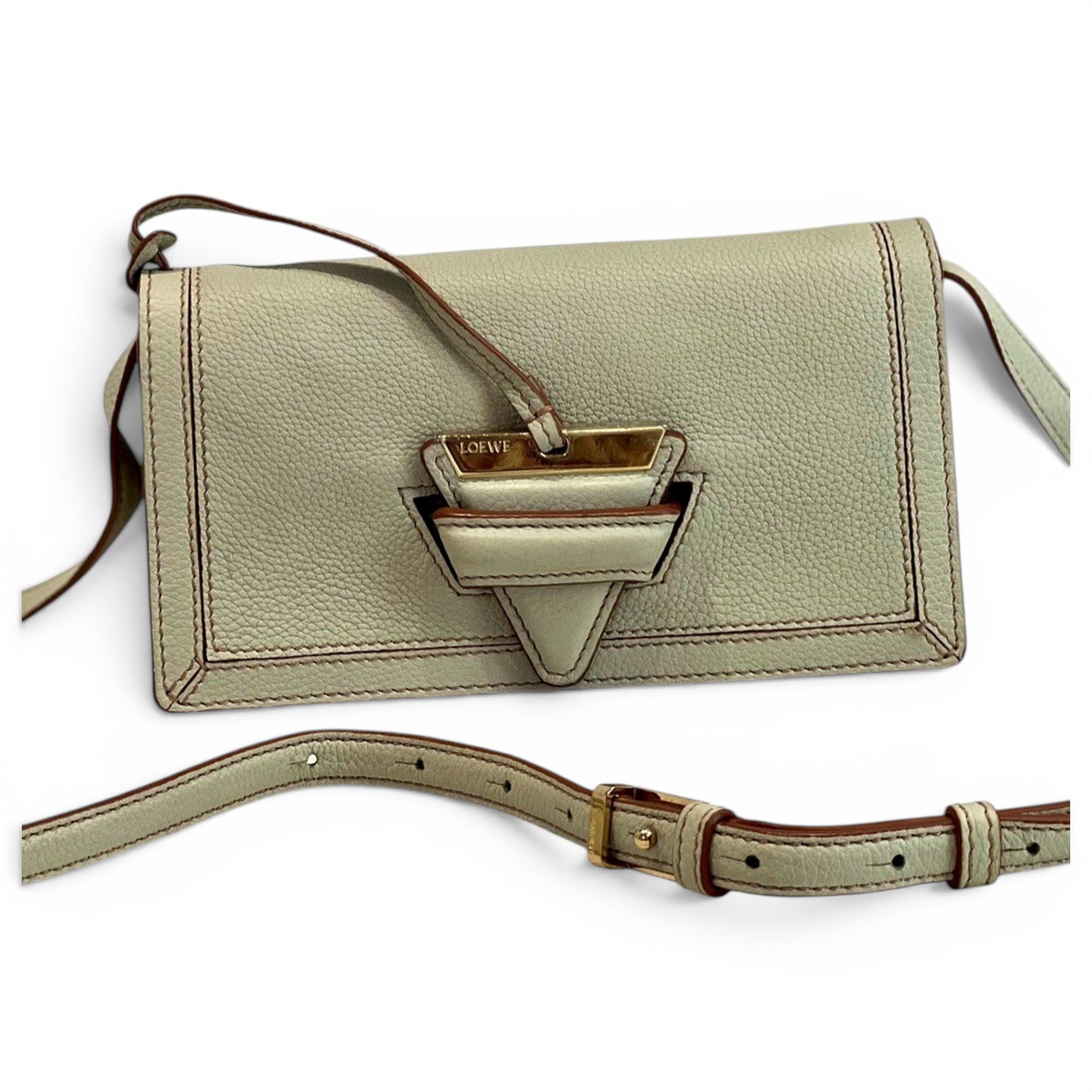 Barcelona leather handbag