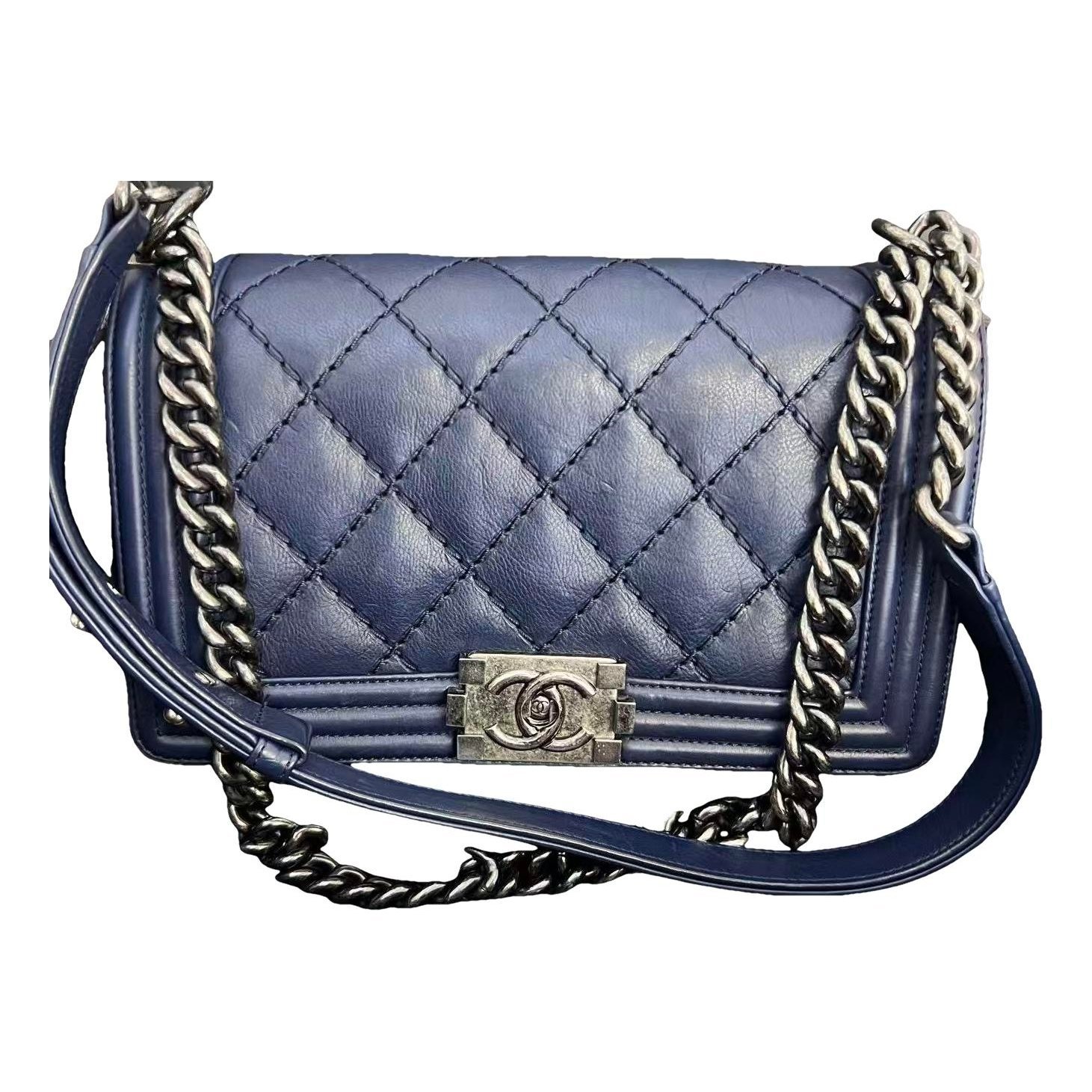 Boy leather crossbody bag
