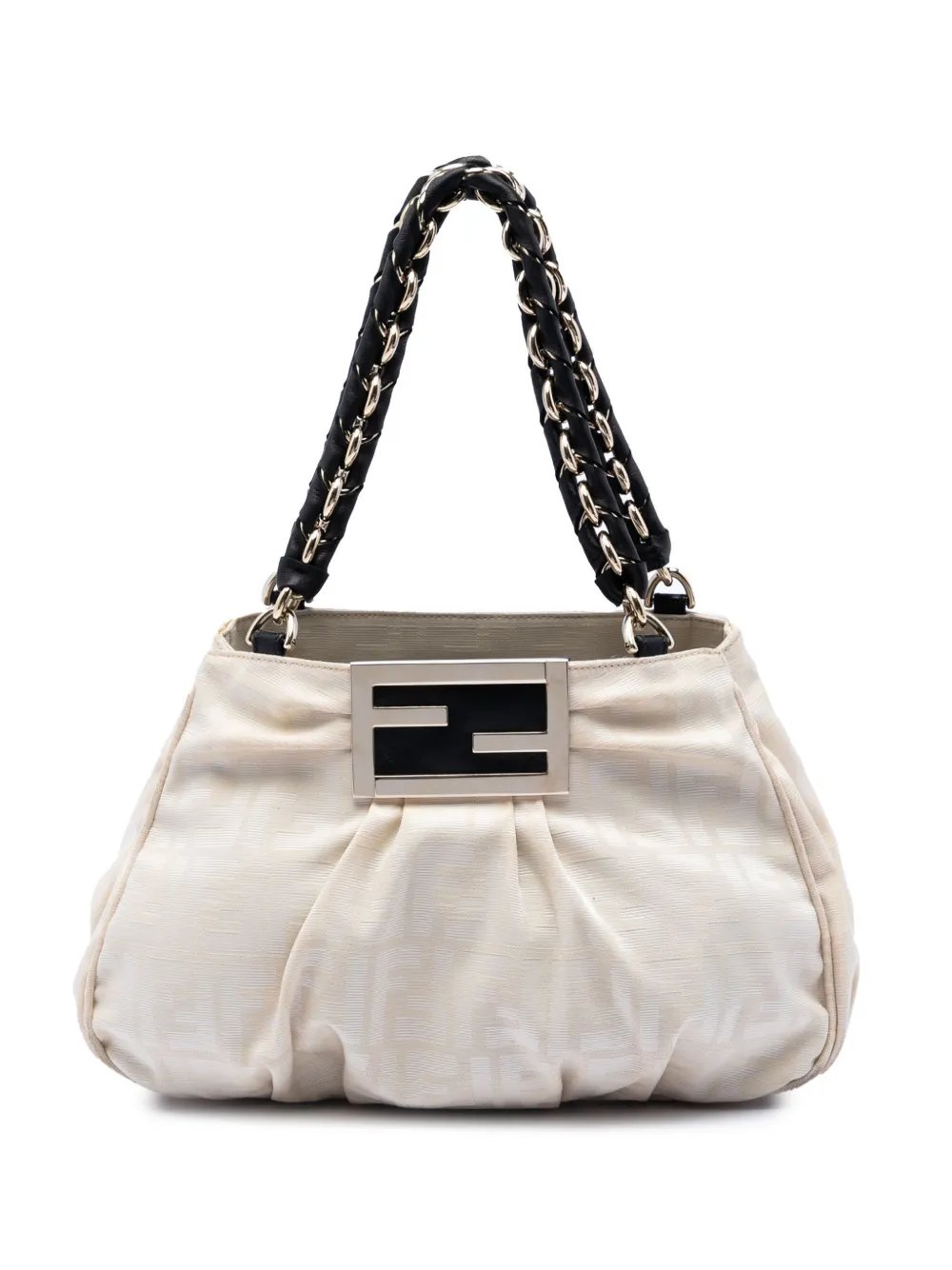 2000-2010 Small Zucca Canvas Mia Chain tote bag