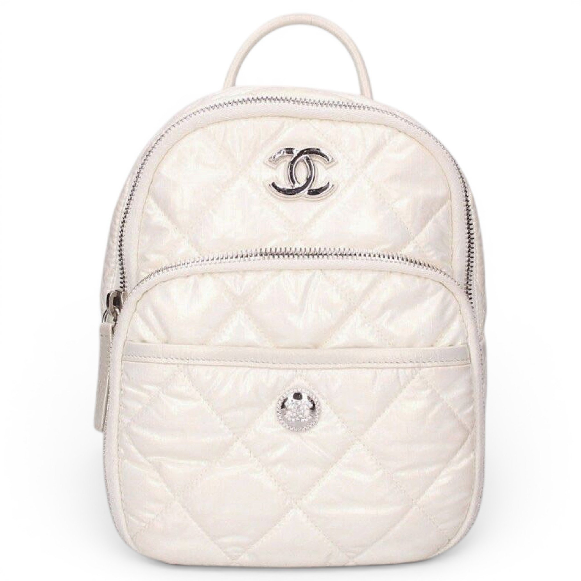 Leather backpack