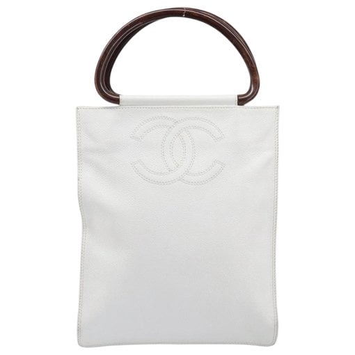 Leather tote