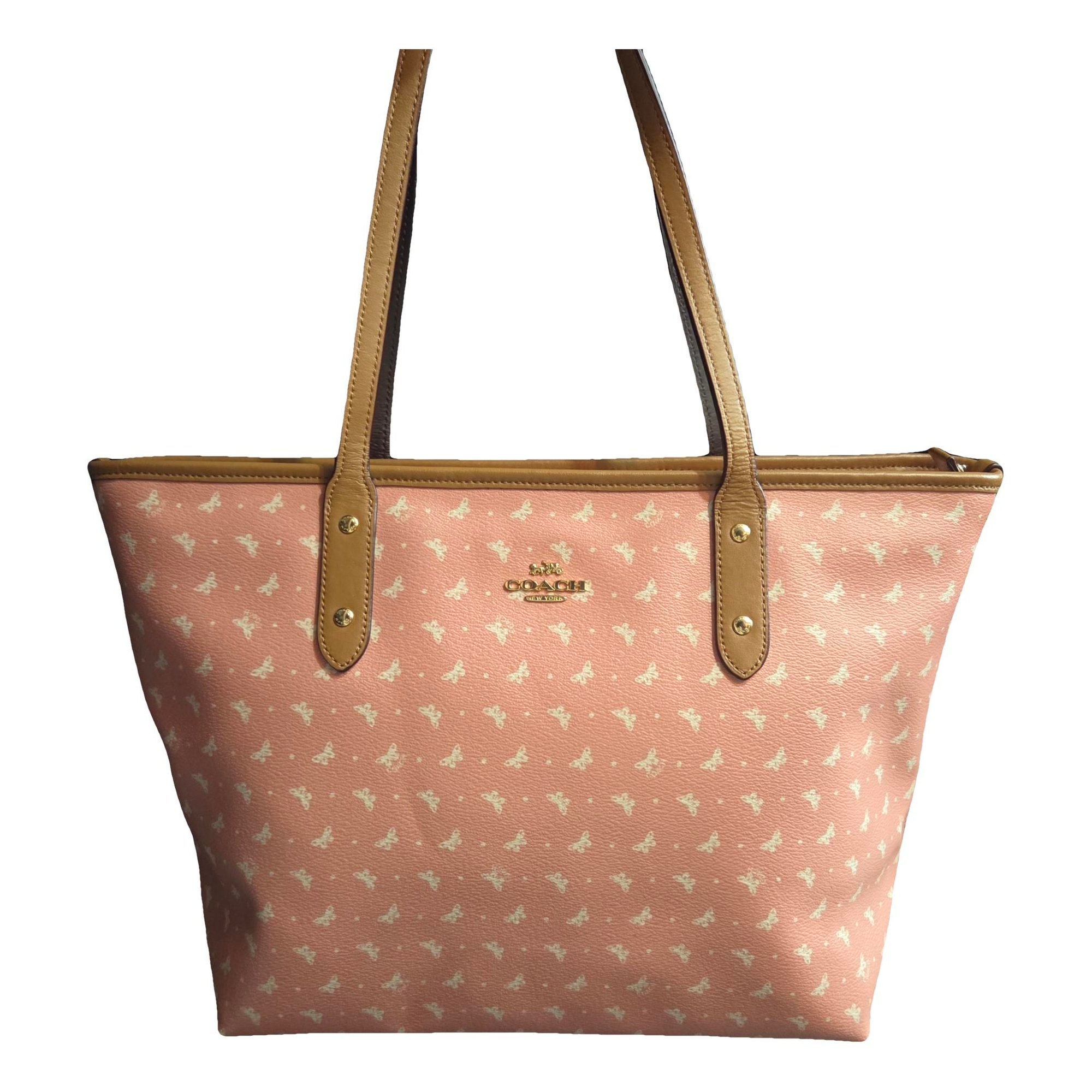 CITY ZIP TOTE leather handbag