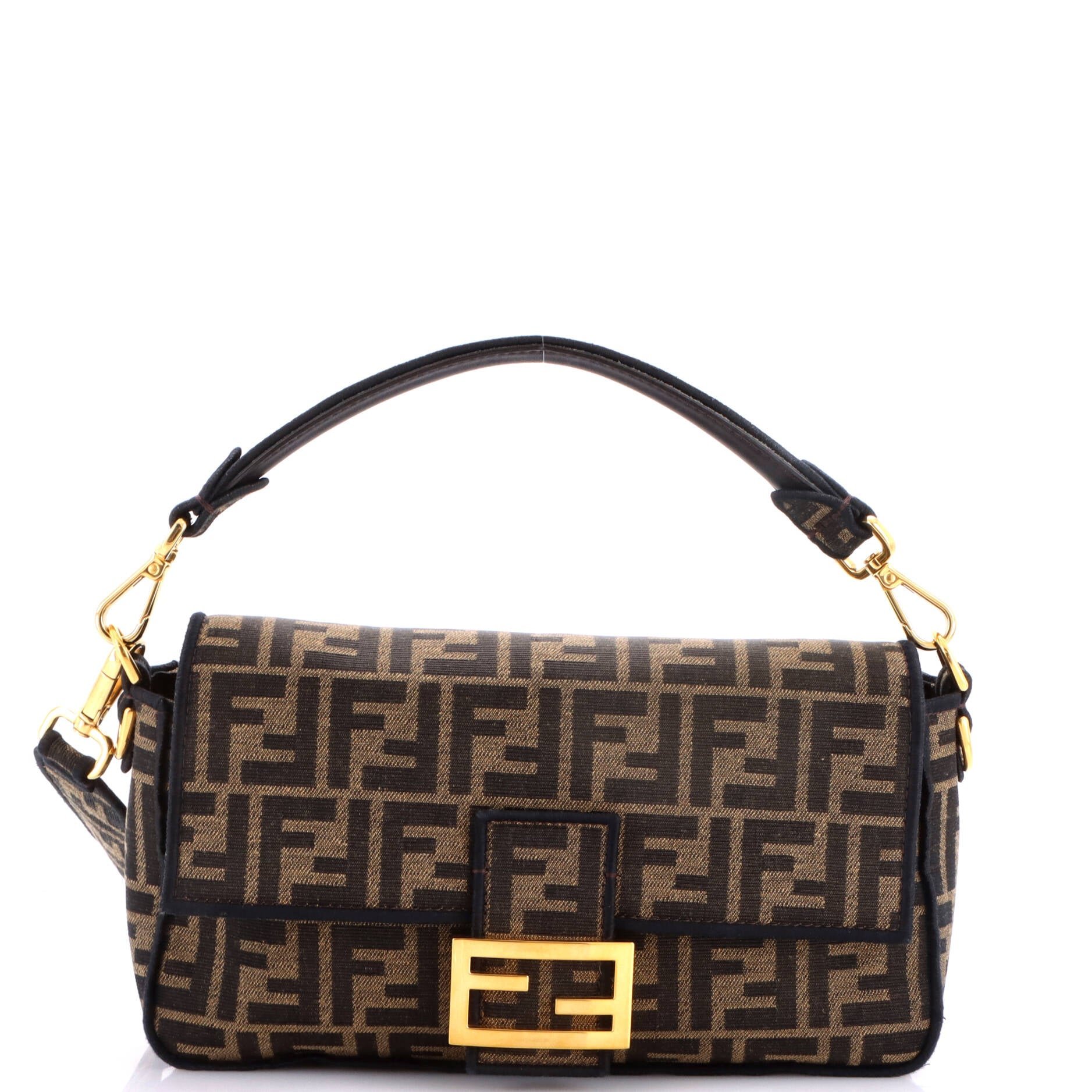 Baguette NM Bag Zucca Canvas Medium
