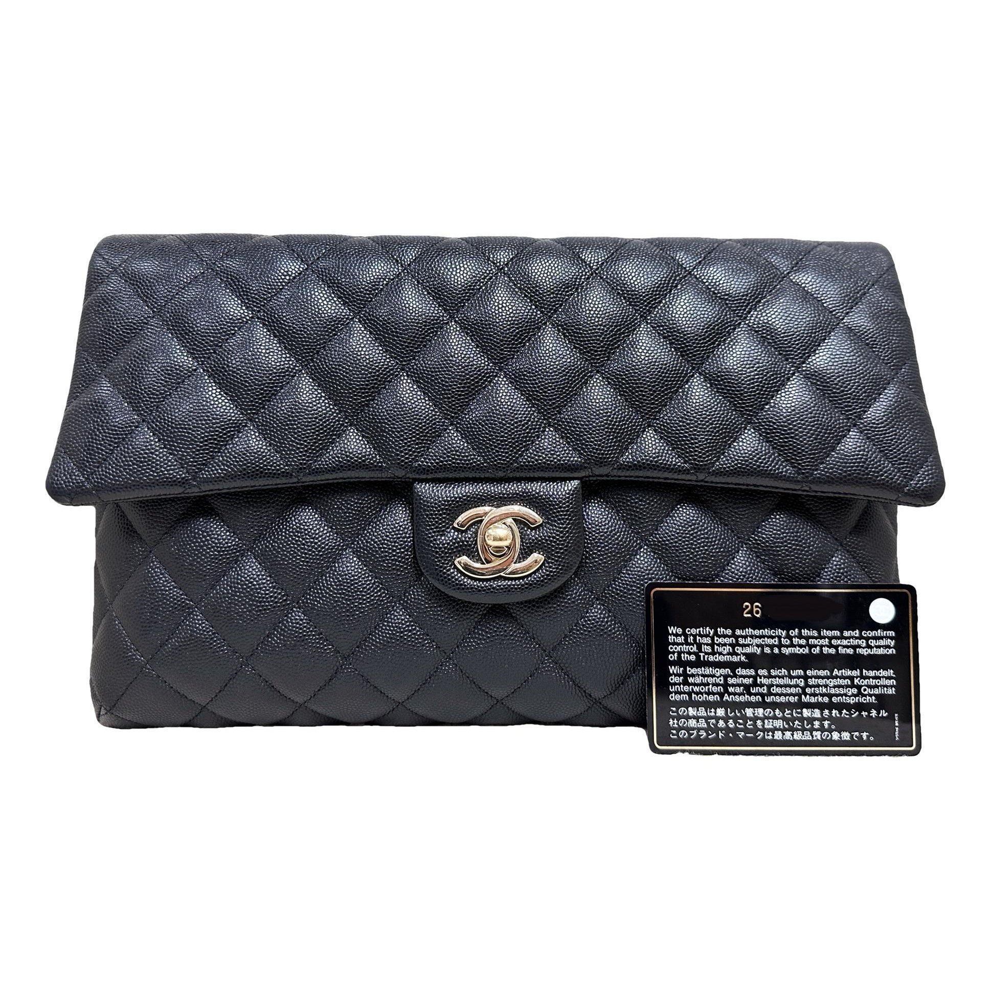 Timeless/Classique leather clutch bag