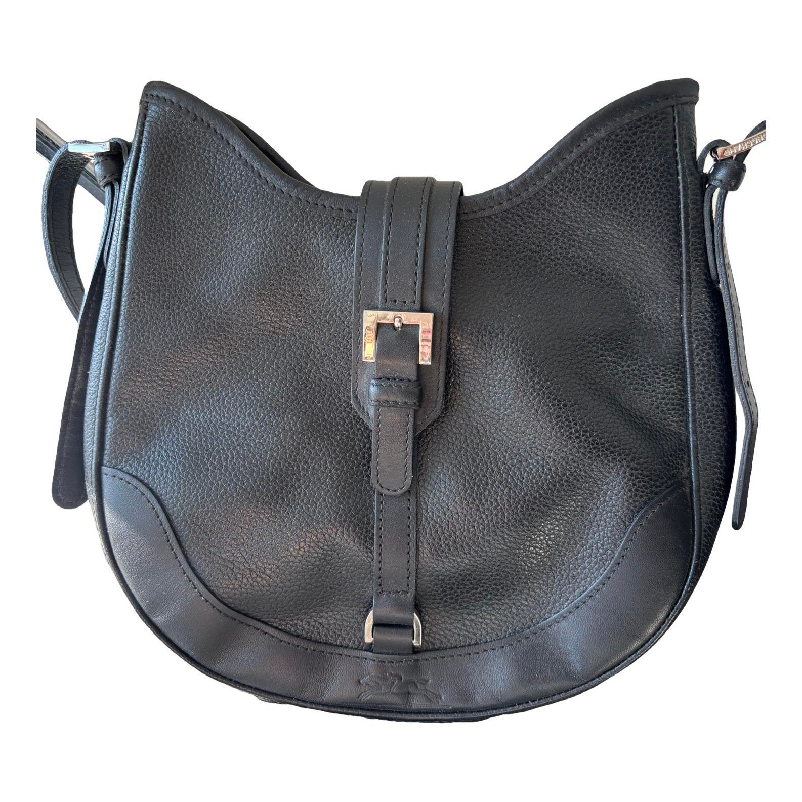 Leather crossbody bag