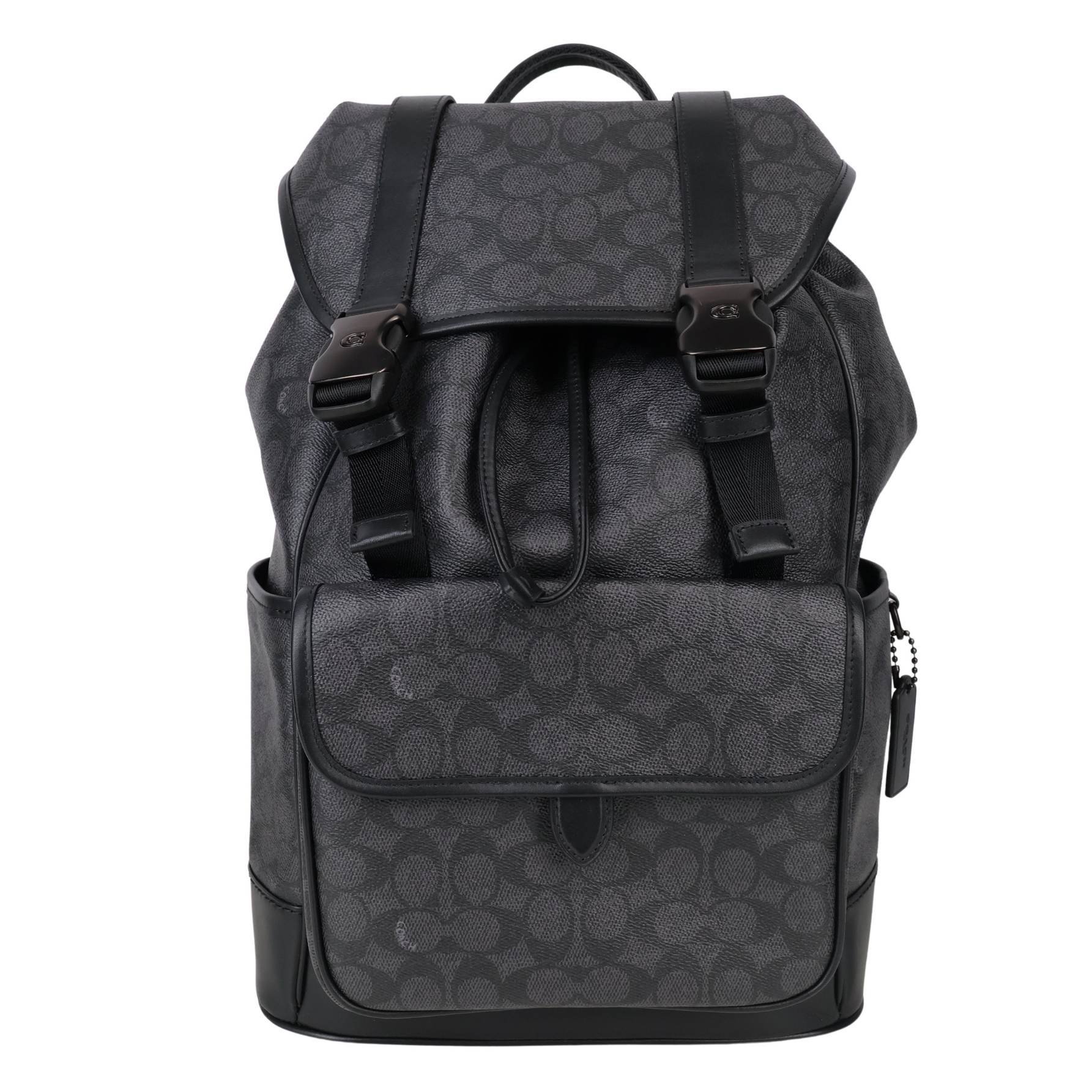 Leather backpack