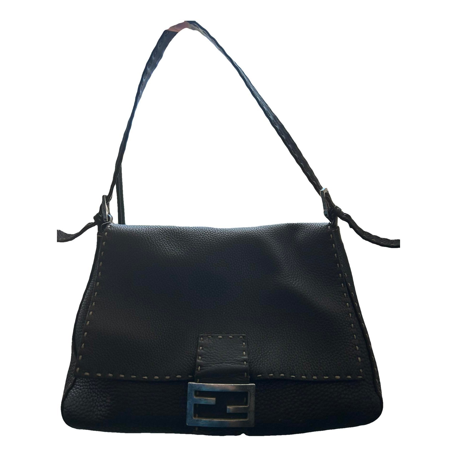 Mamma Baguette leather handbag