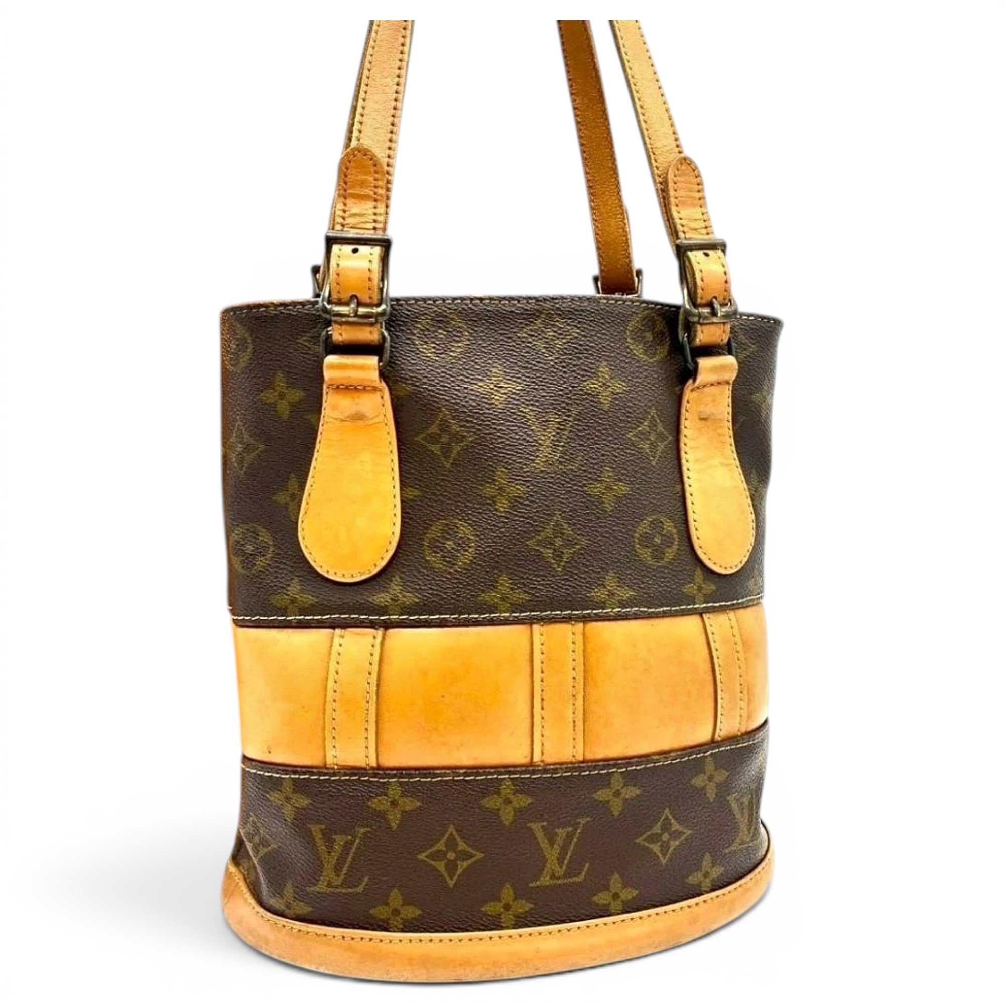 Leather tote