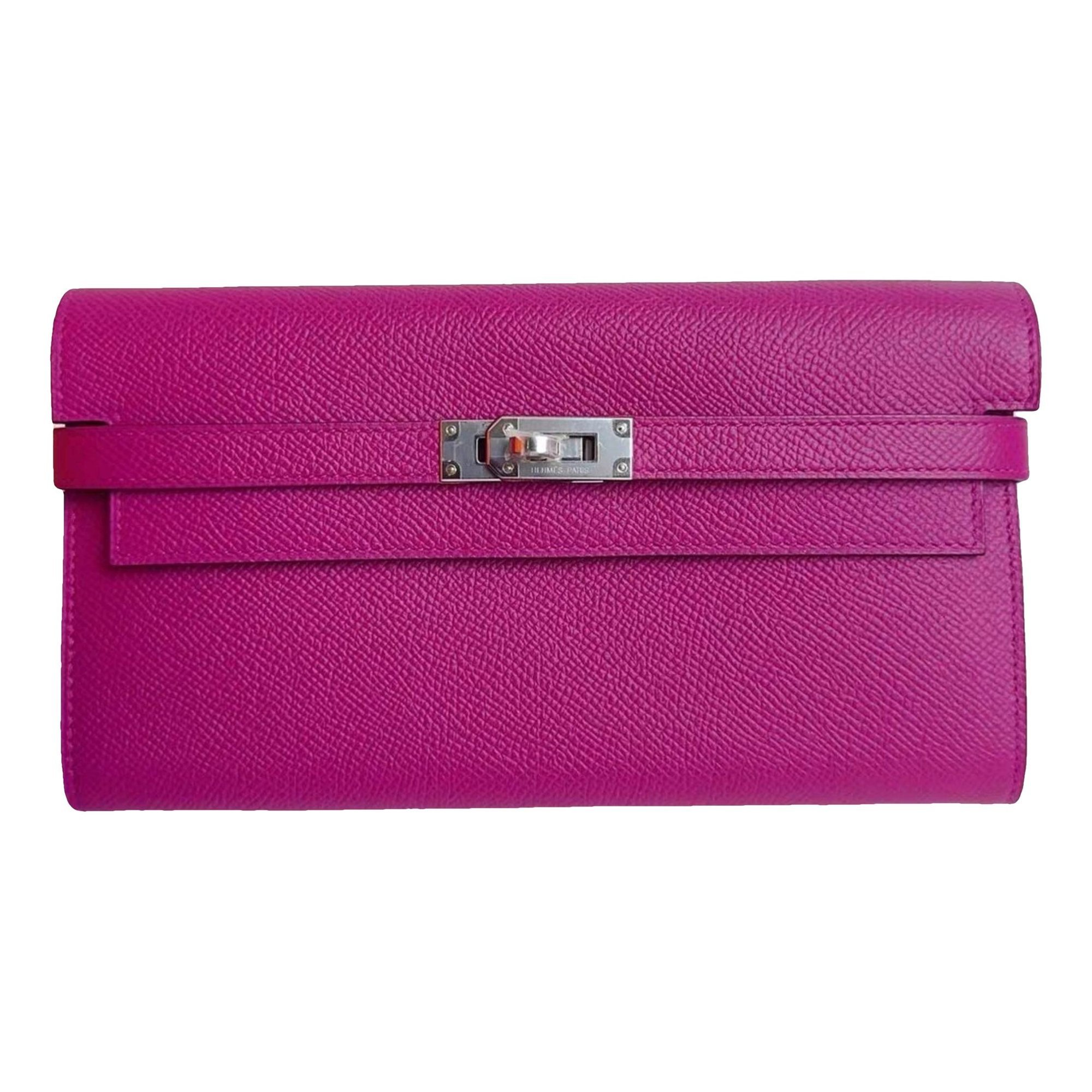 Kelly to go leather clutch bag