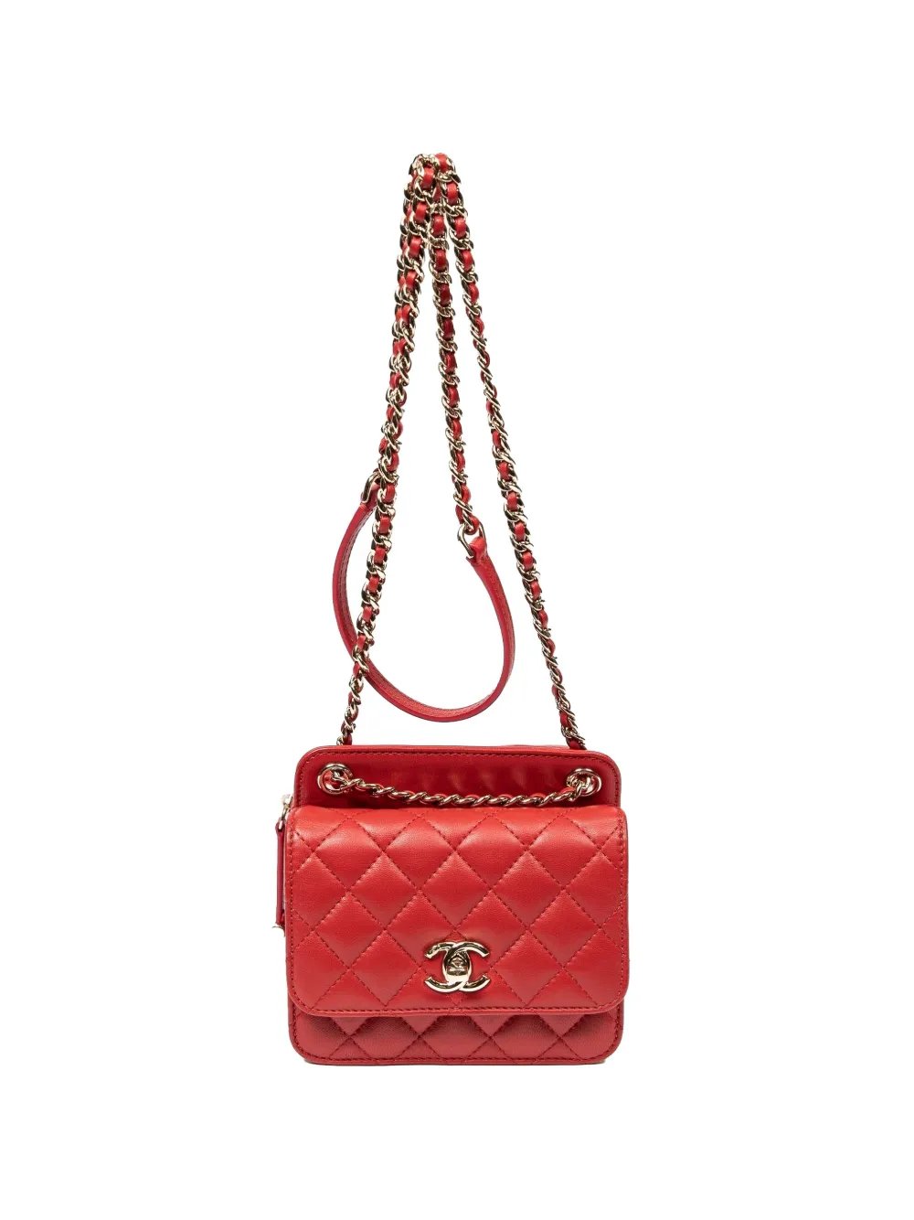 Back To Back Flap shoulder bag