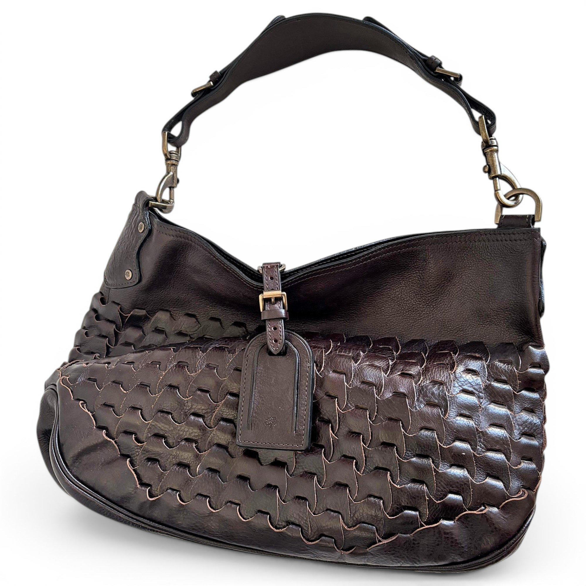 Leather handbag