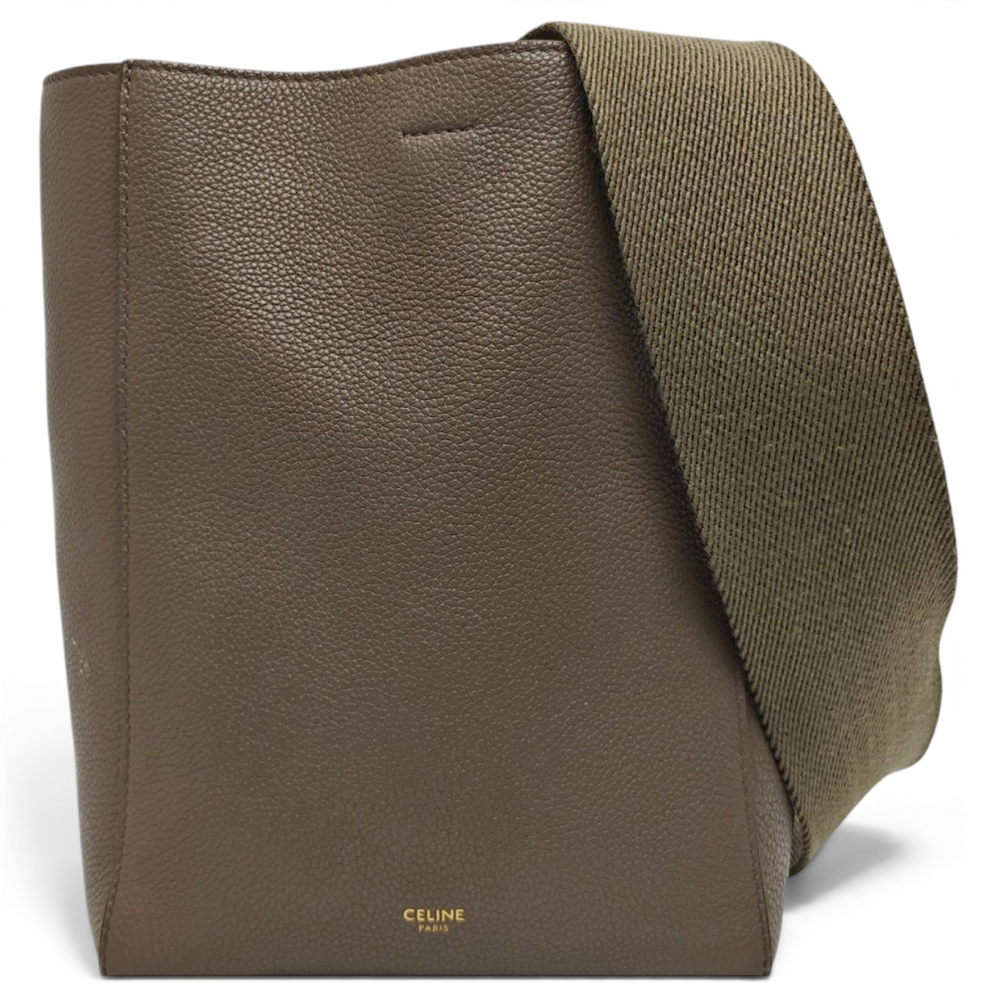 Seau Sangle leather handbag