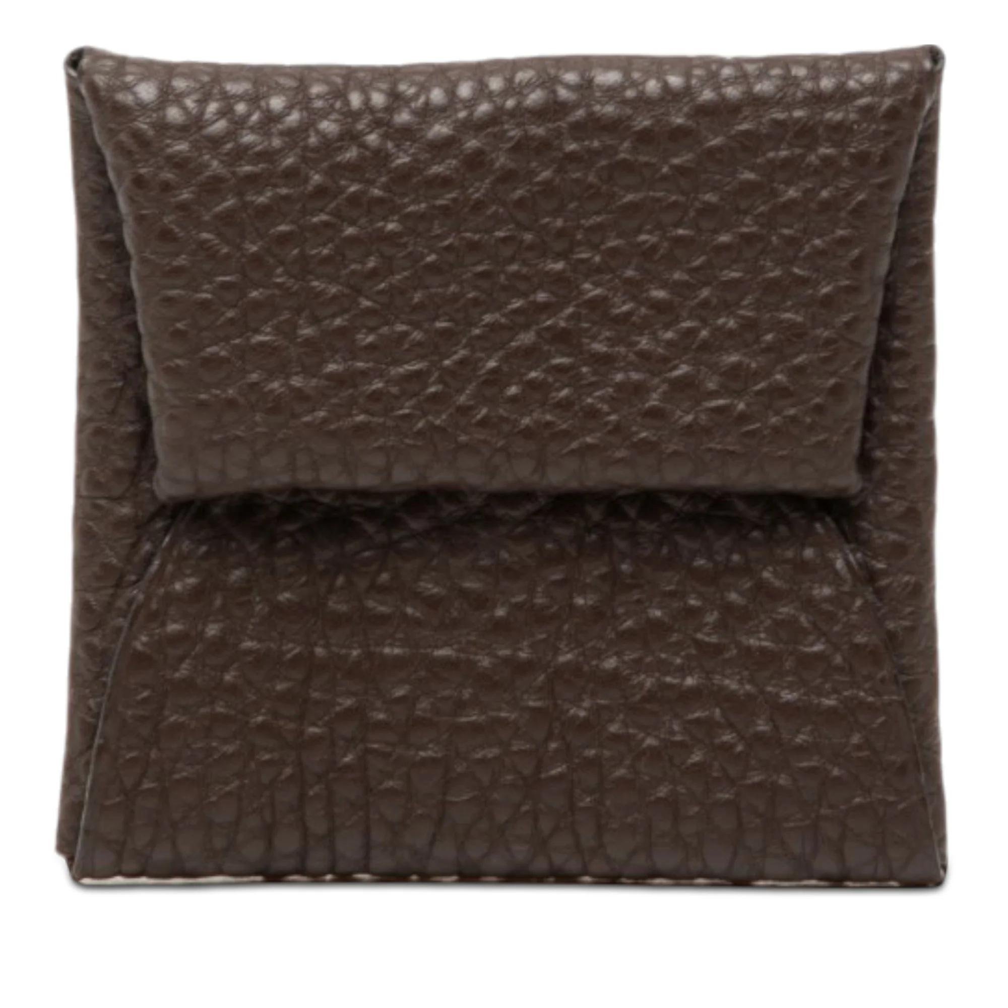 H leather bag