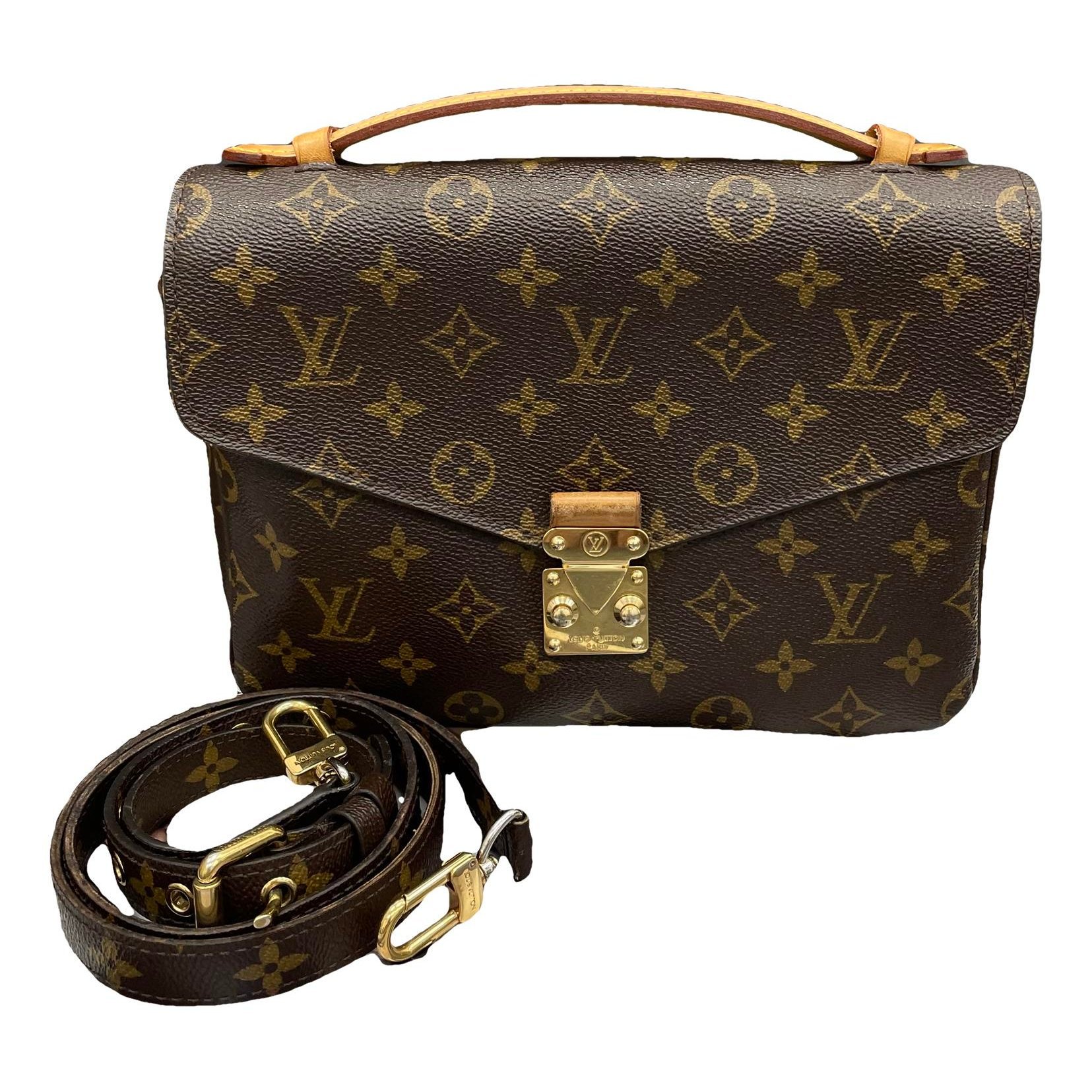 Metis leather handbag