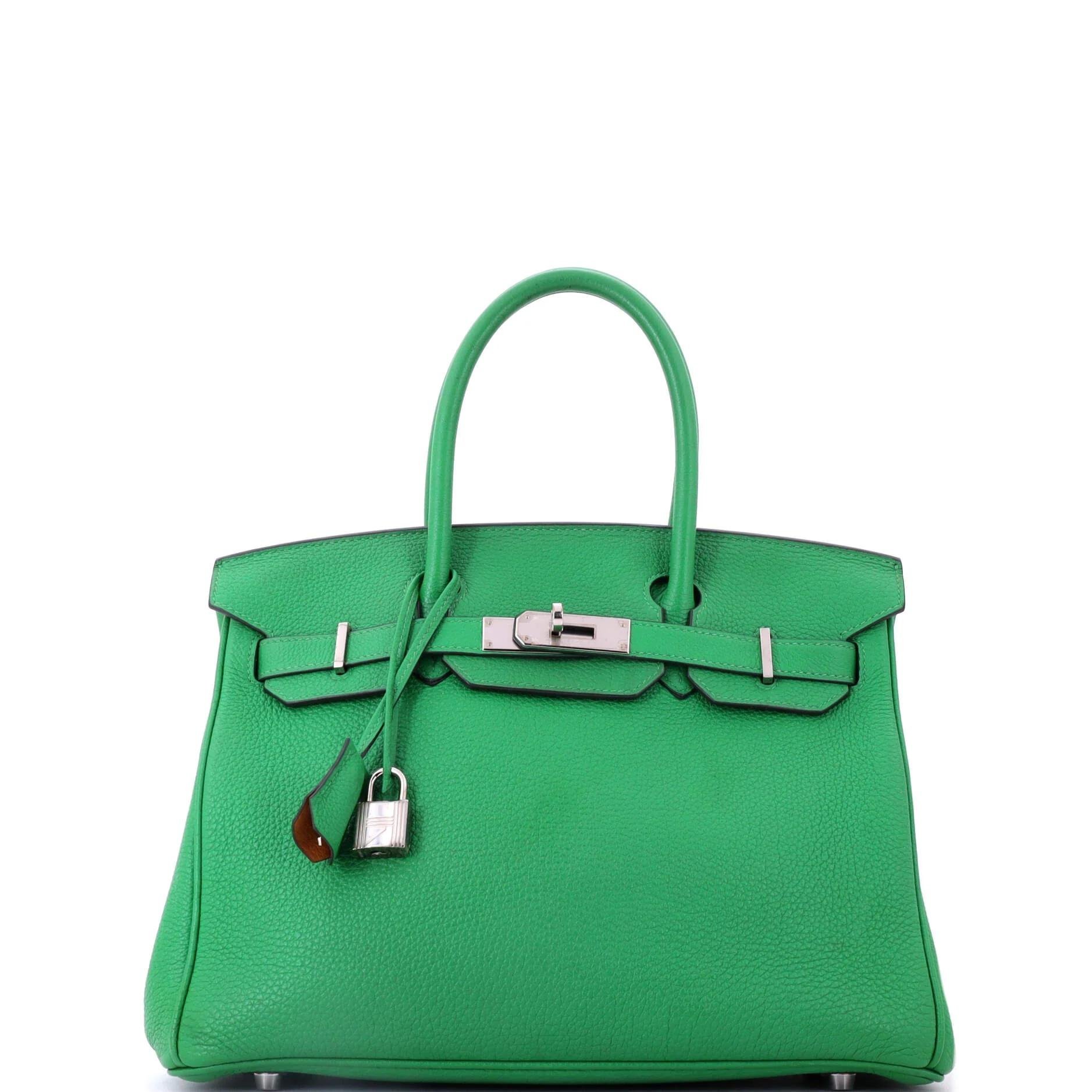Hermes Birkin 30 leather tote
