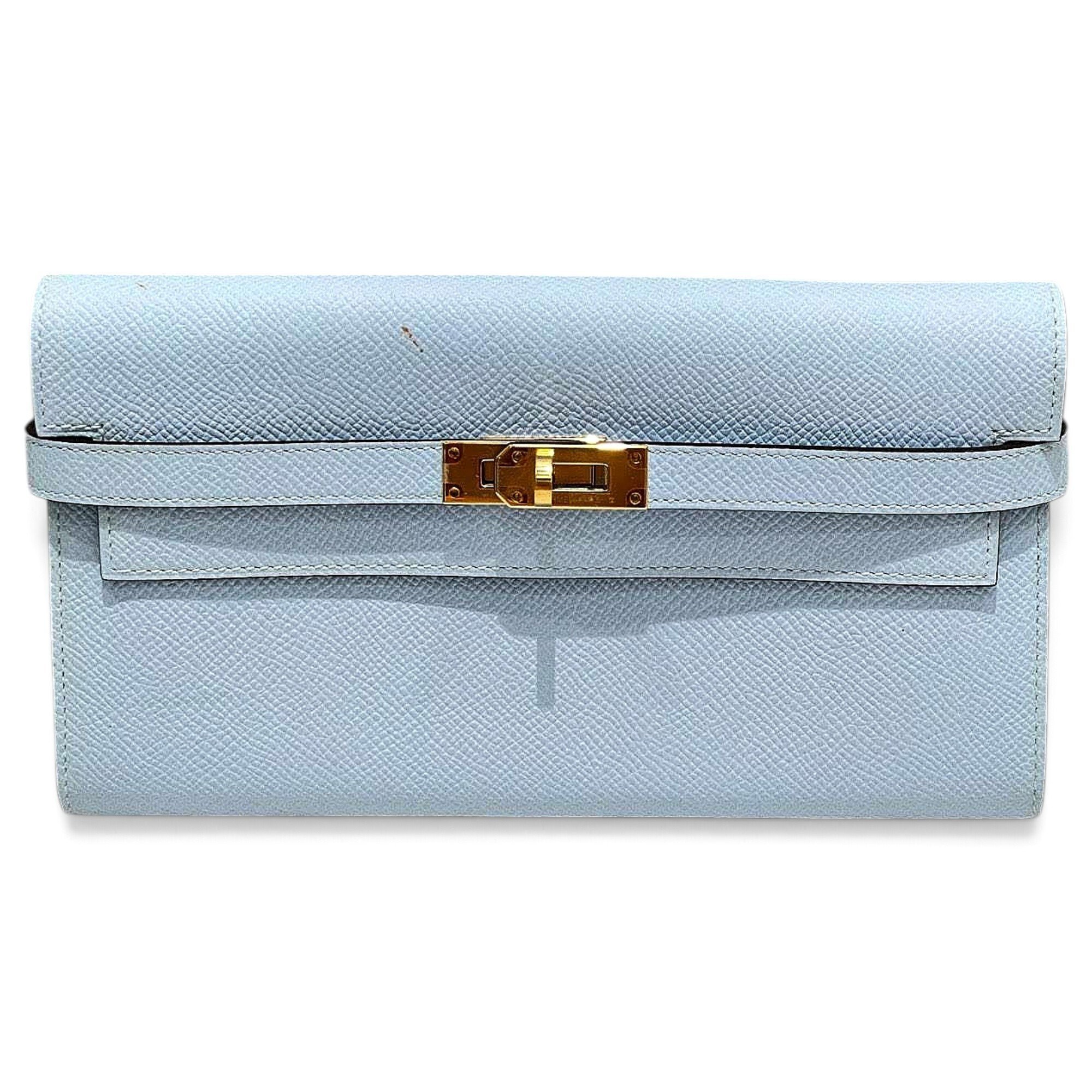 Kelly to go leather clutch bag