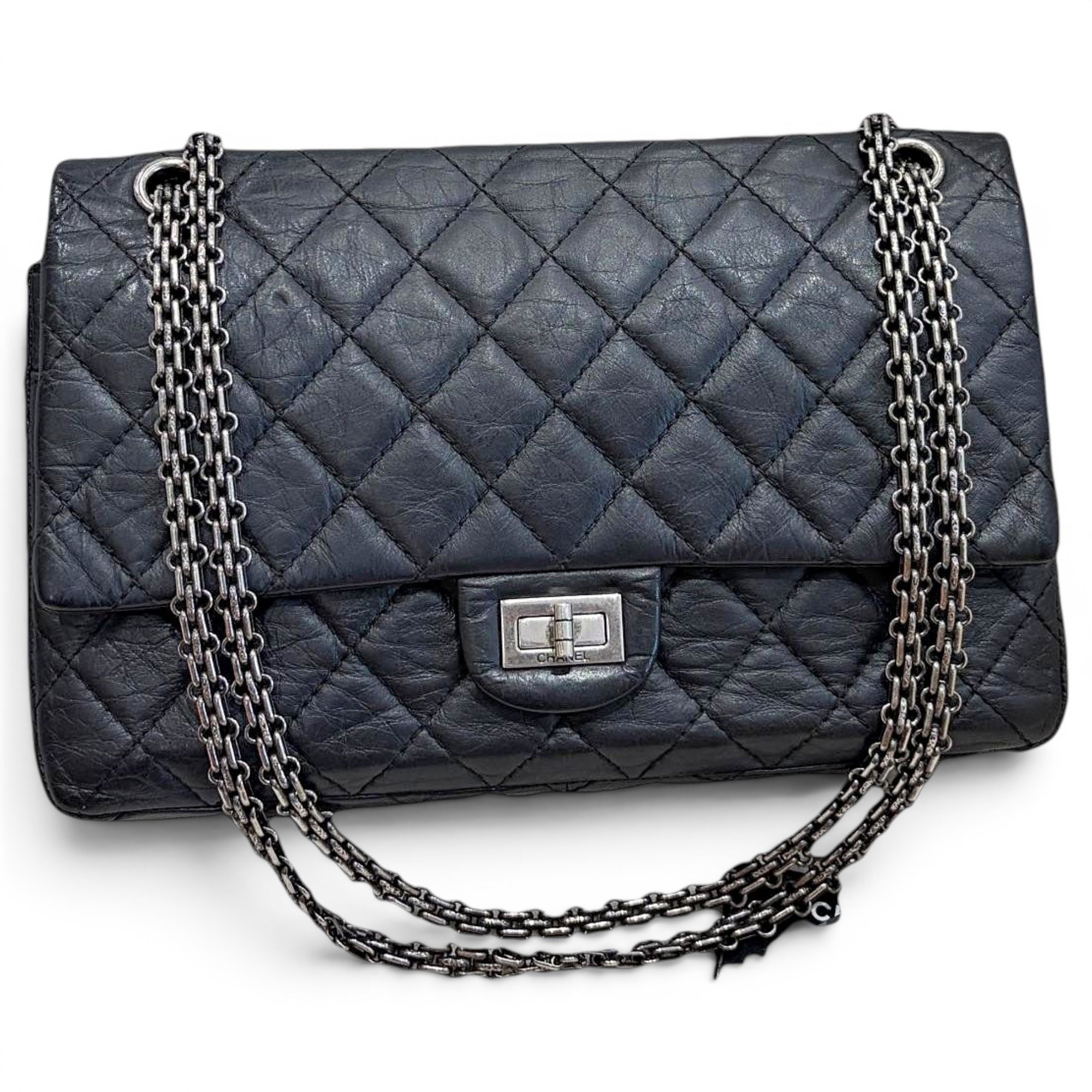2.55 leather handbag