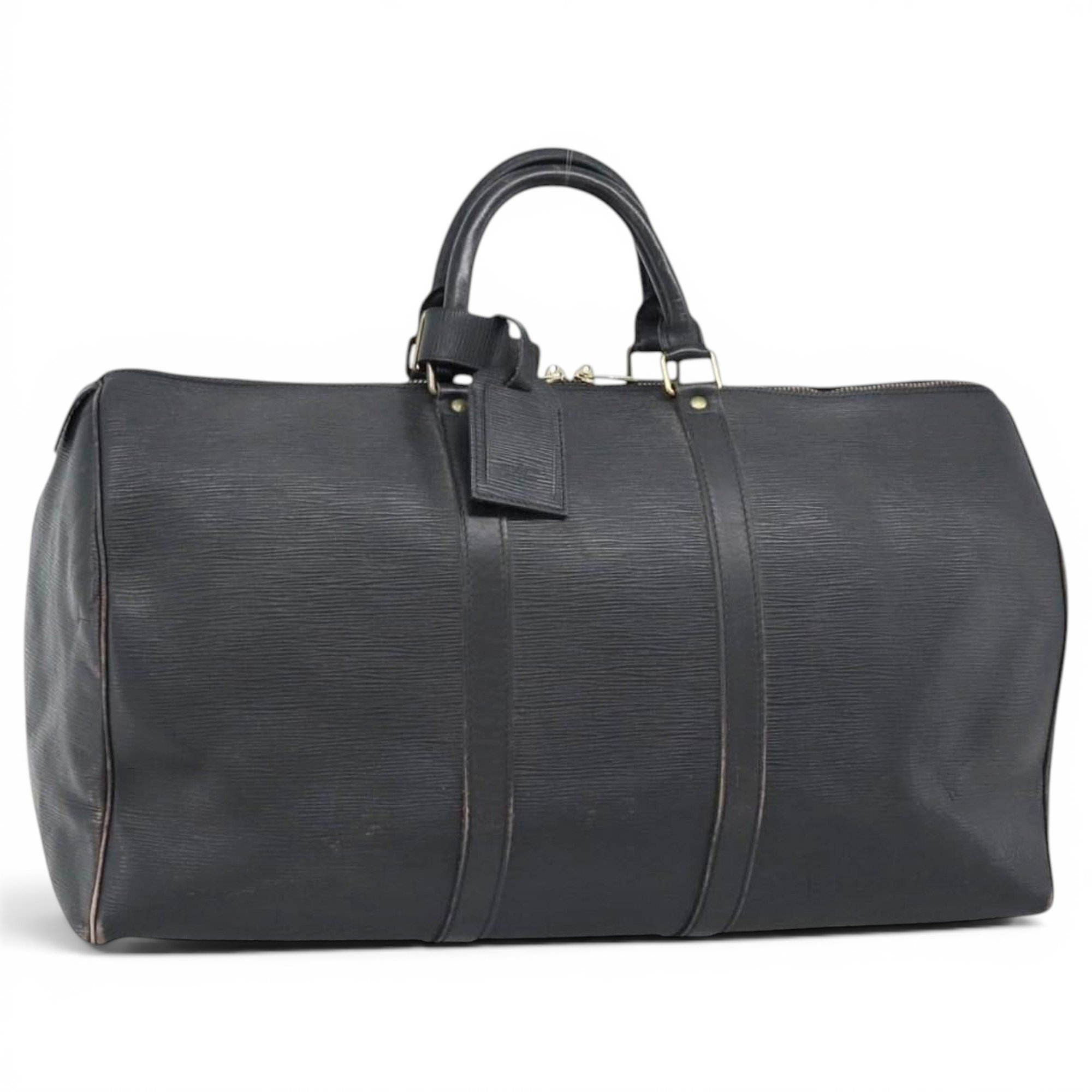 Keepall leather 24h bag