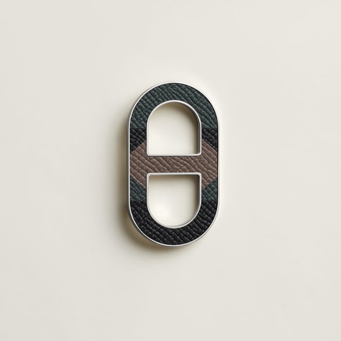 Chaine d'Ancre Marqueterie Brooch