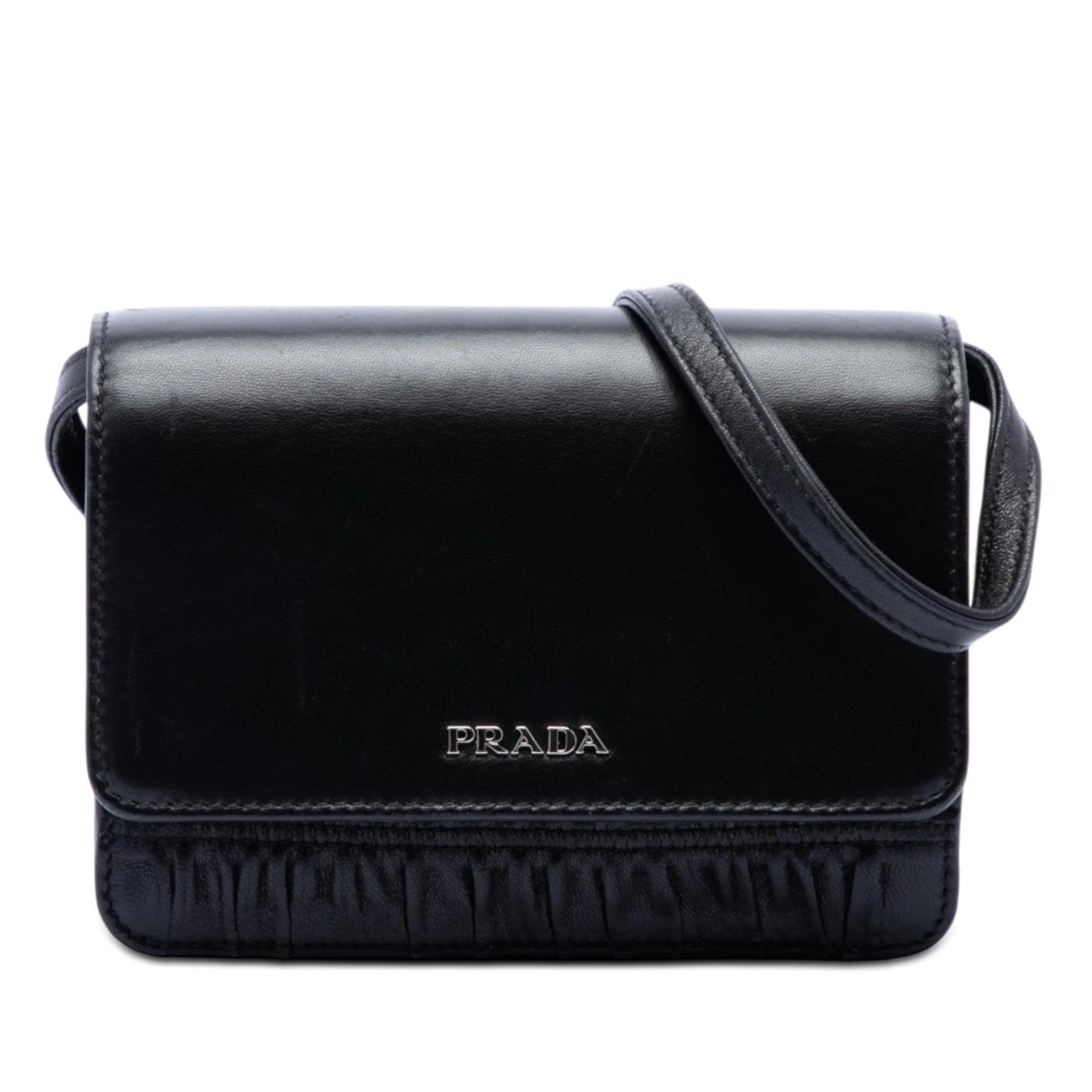 Leather crossbody bag