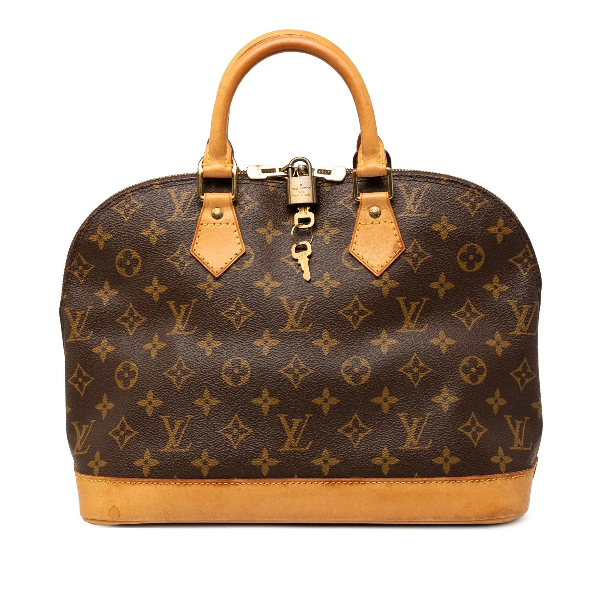 Alma leather handbag