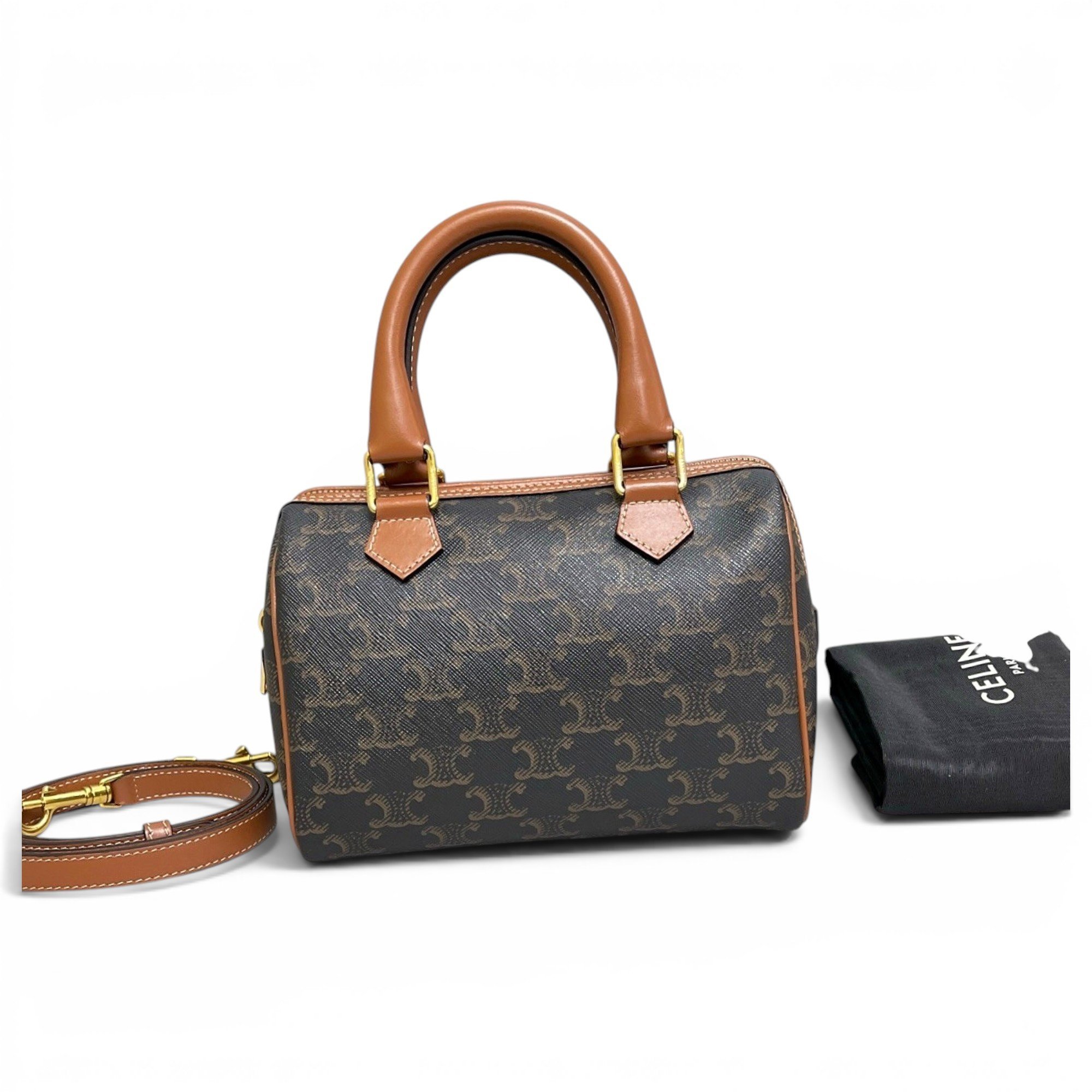 Leather handbag