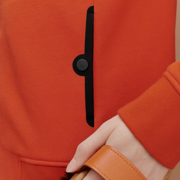 Orange Jump Hermès Fit Sweatshirt