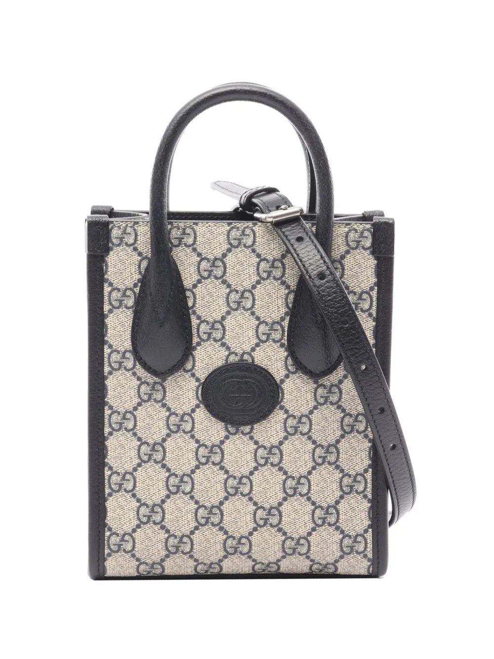 2016-2026 Mini GG Supreme Interlocking G satchel