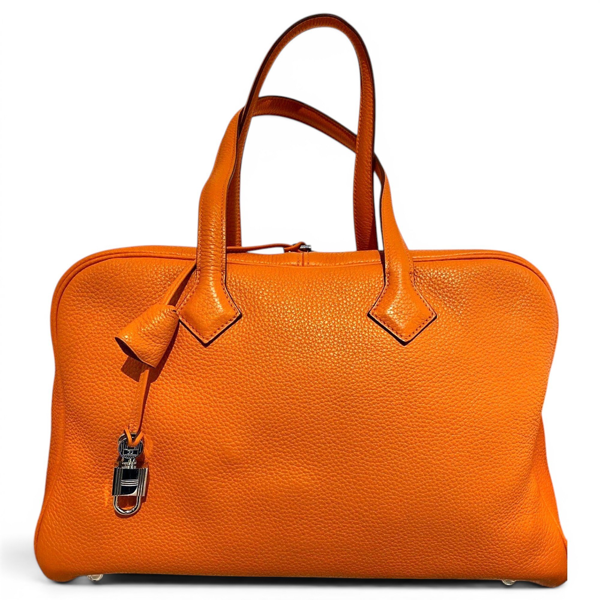 Victoria leather handbag
