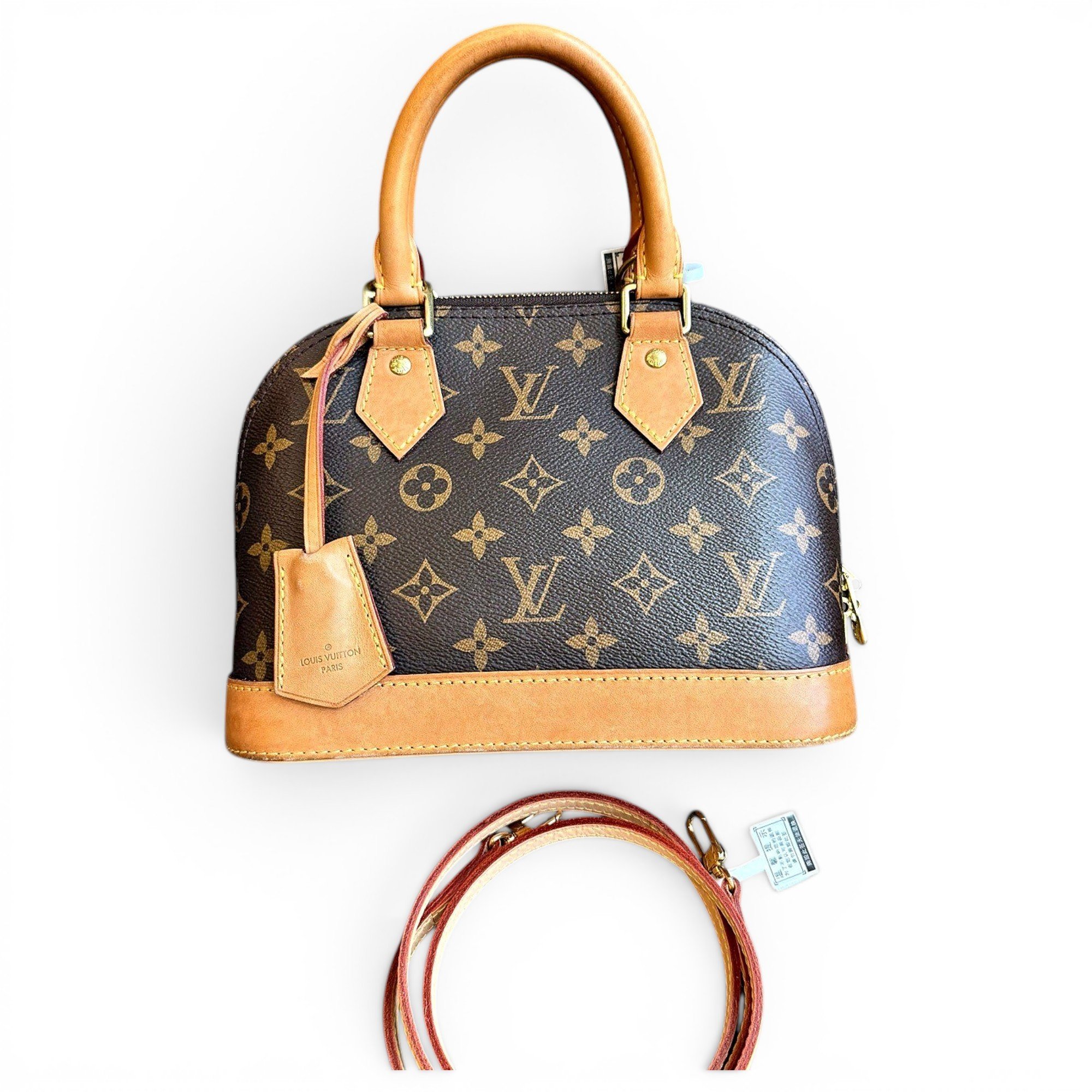 Alma BB leather handbag