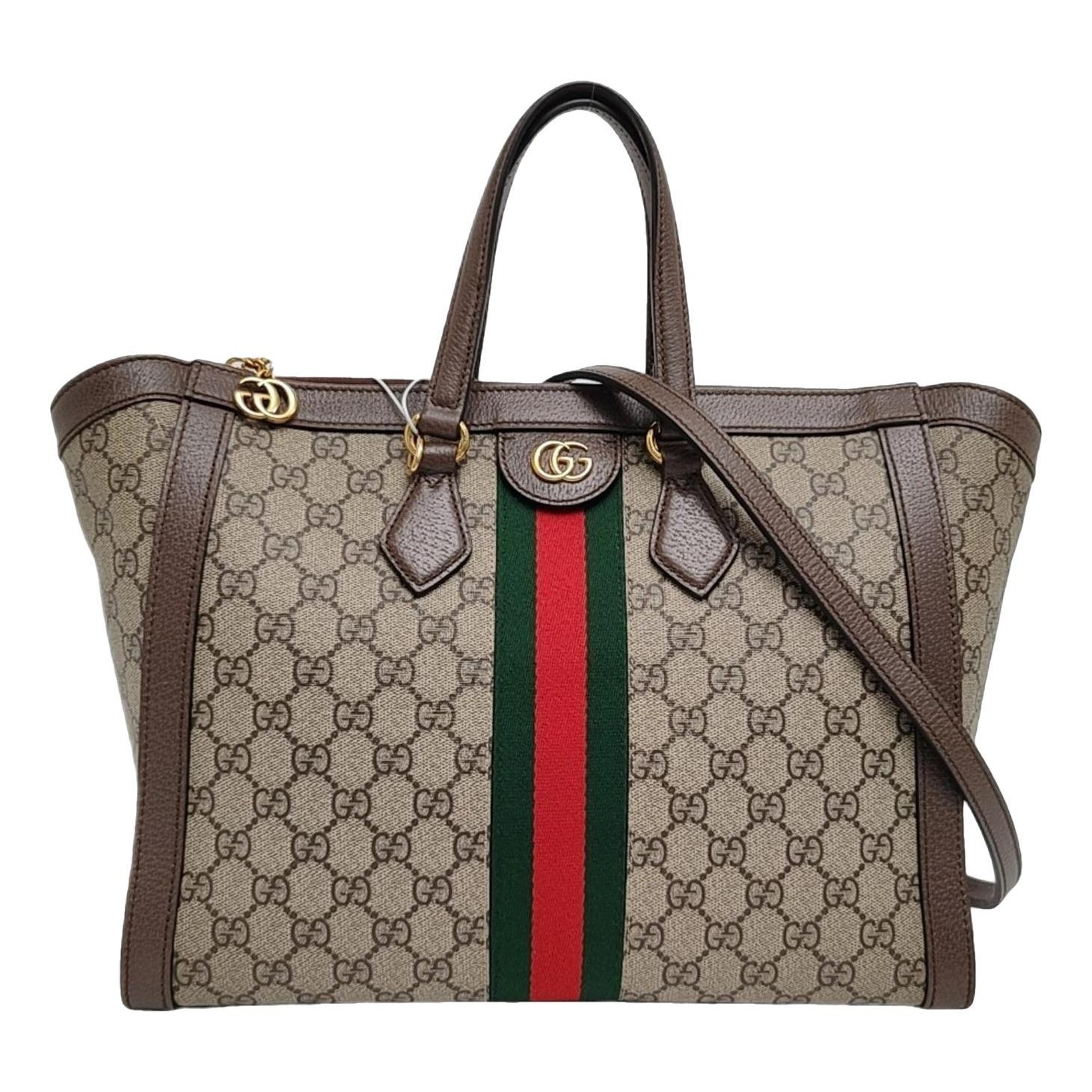 Ophidia leather handbag