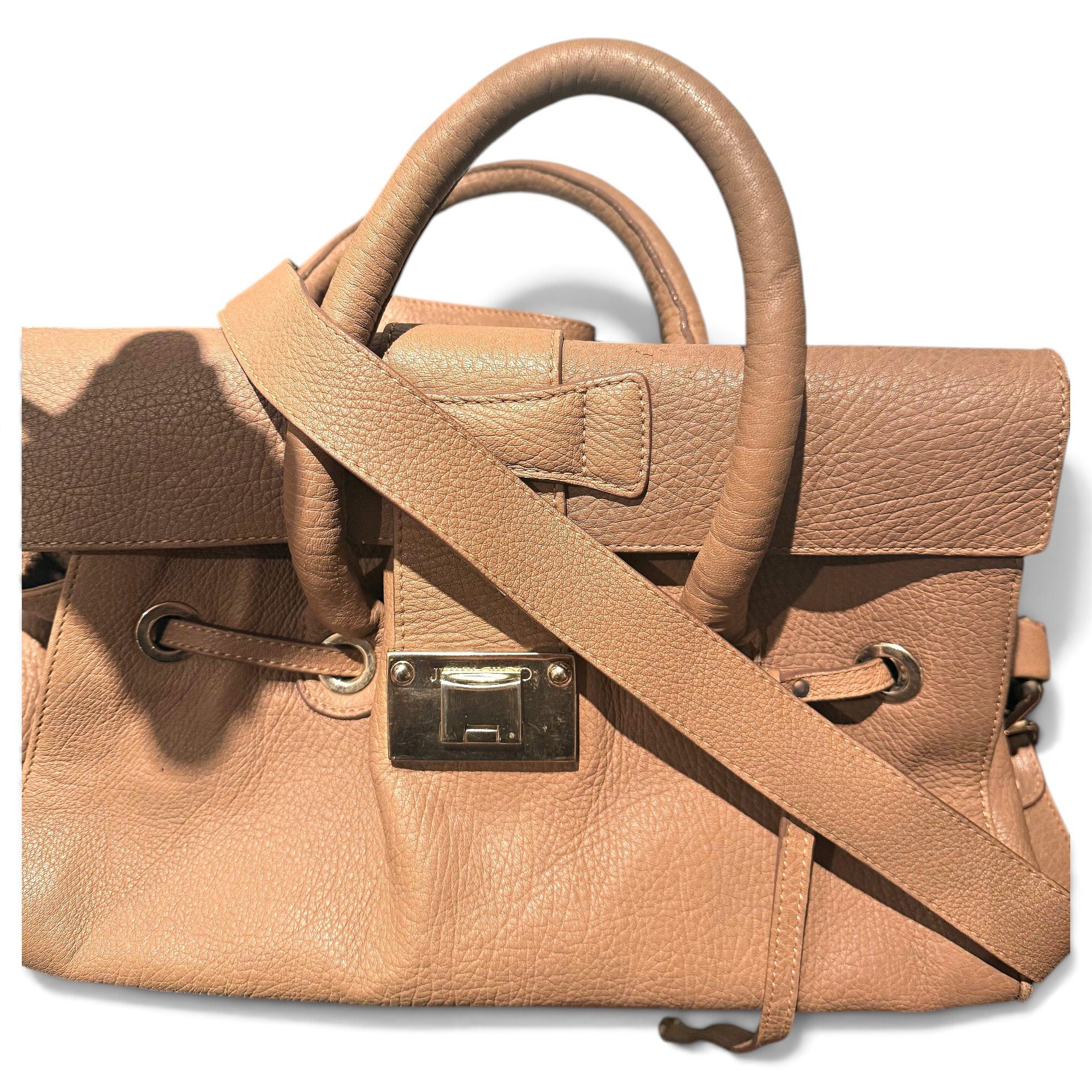 Jimmy Choo Lockett leather handbag