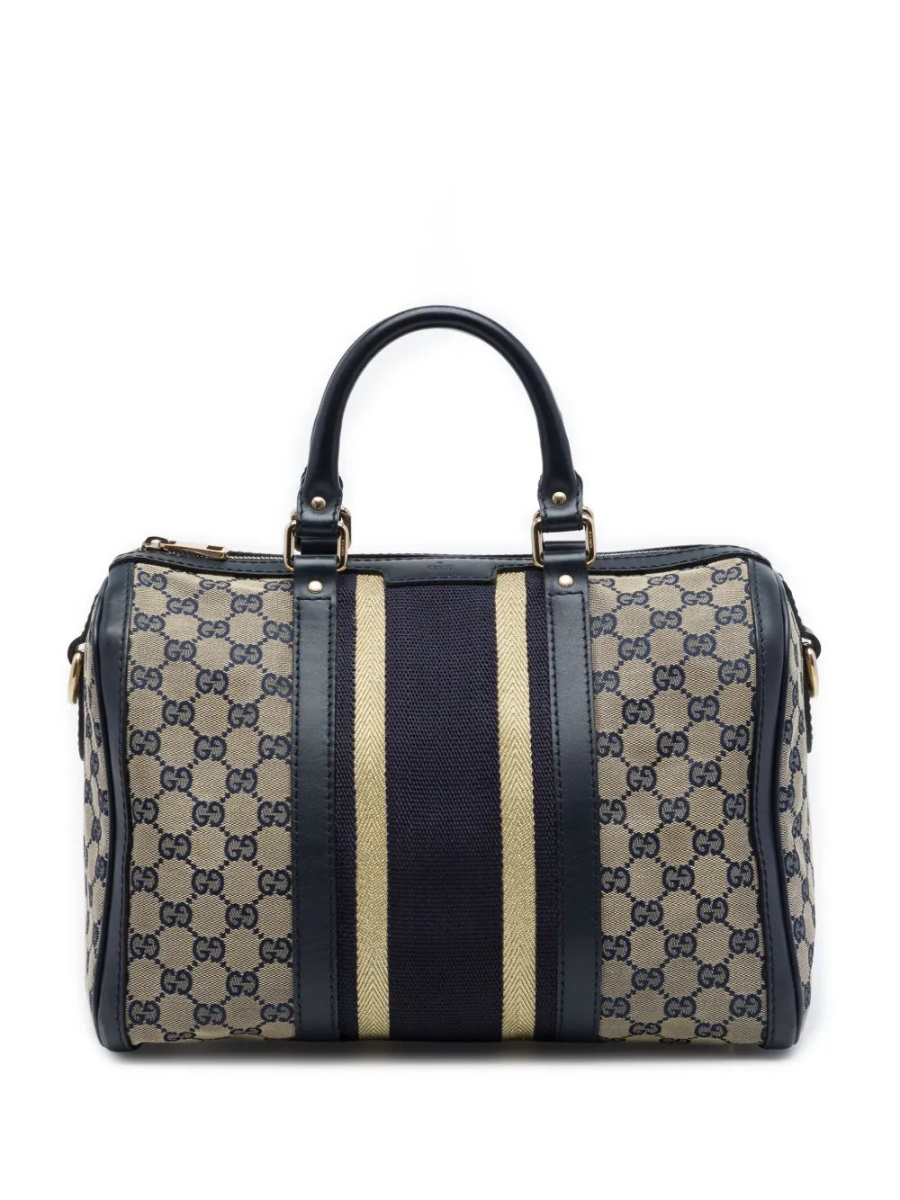 2016-2026 Medium GG Canvas Web Joy Boston Bag satchel