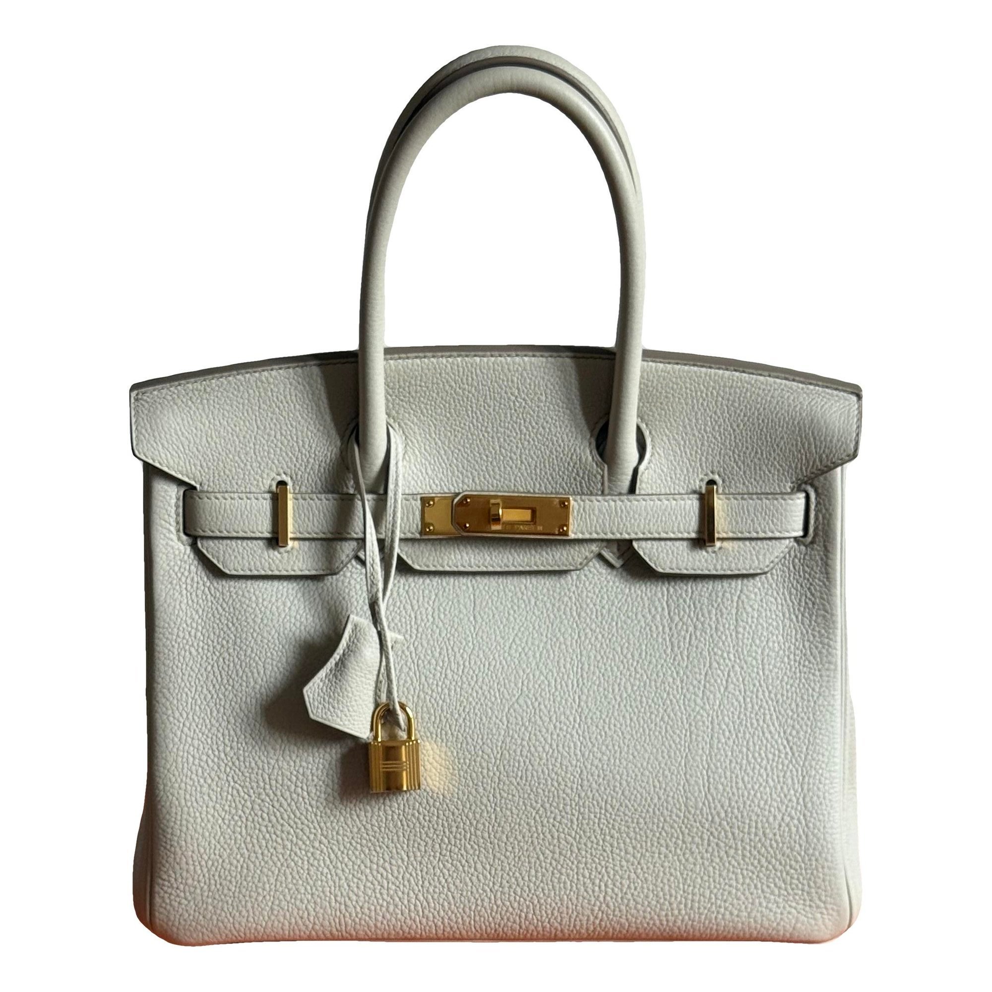 Hermes Birkin 30 Handbag Beton Togo Leather