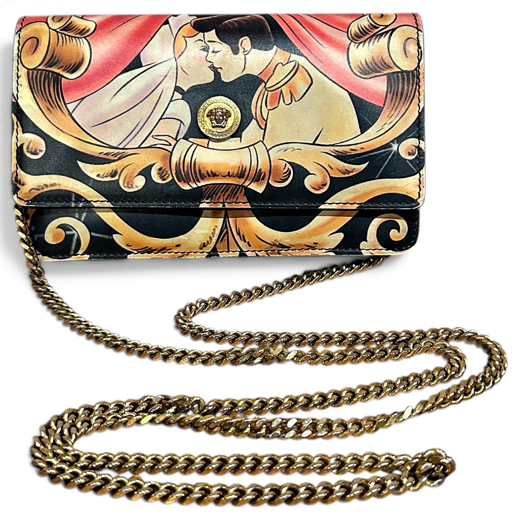 Leather crossbody bag