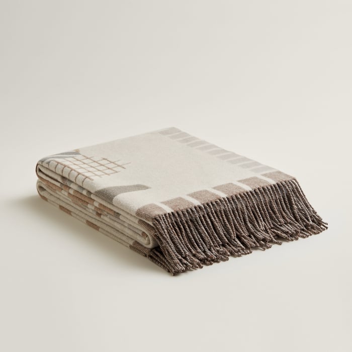 Naturel Patchwork Saddle Blanket