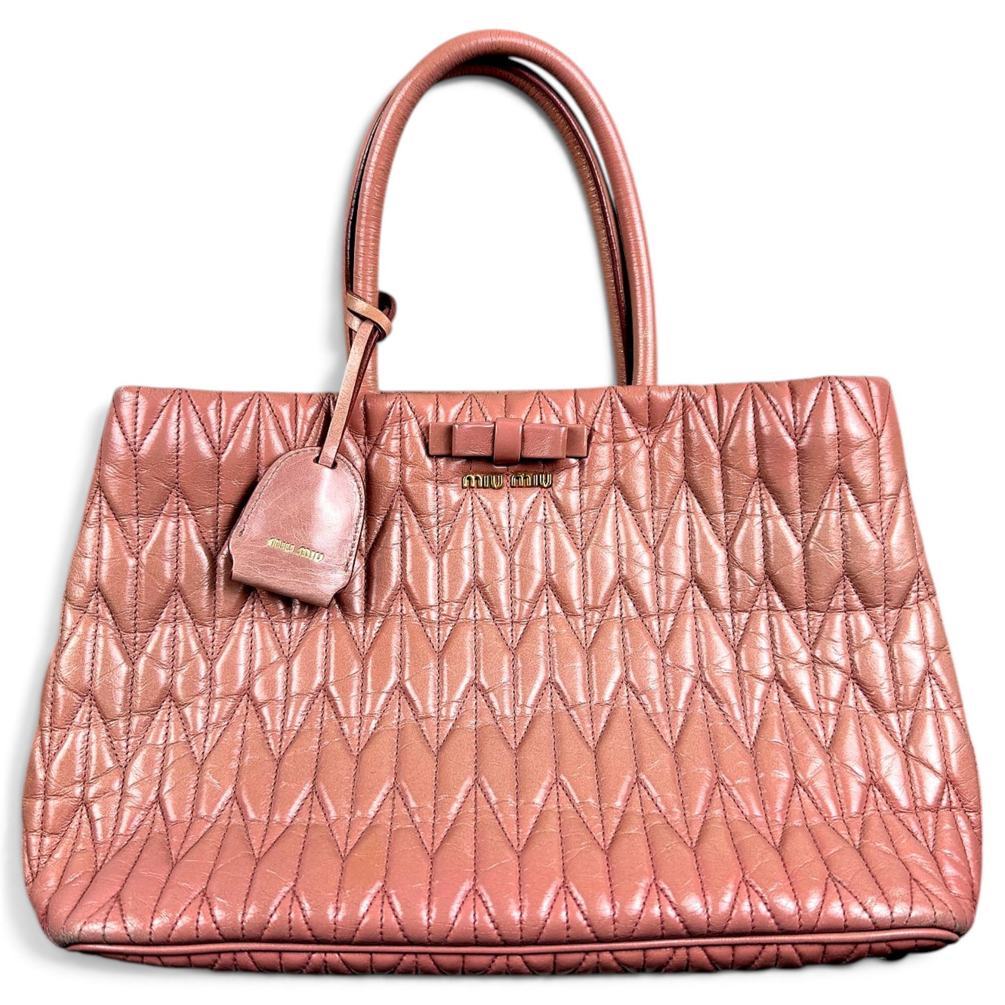 Miu Miu Bow bag leather tote