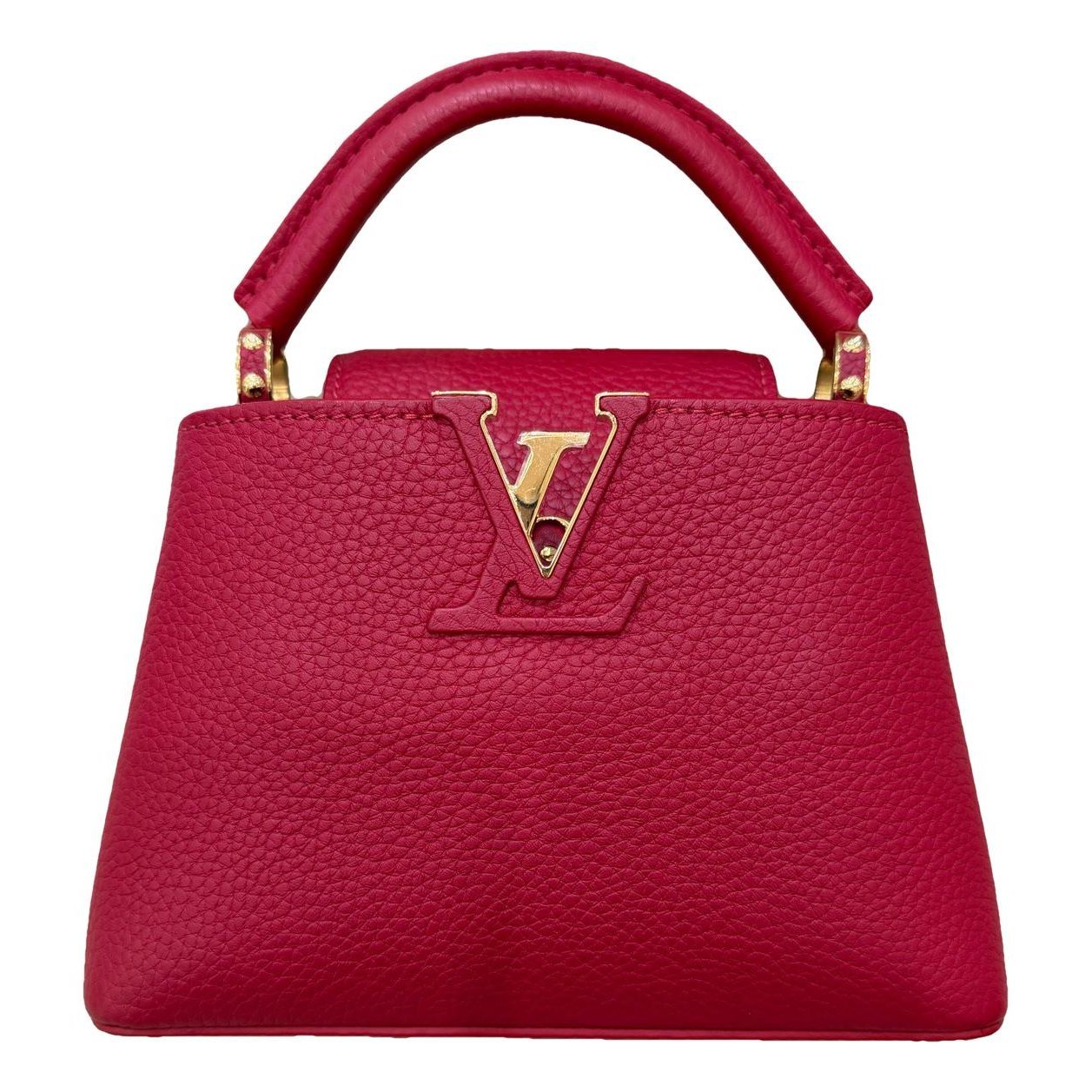 Capucines leather handbag