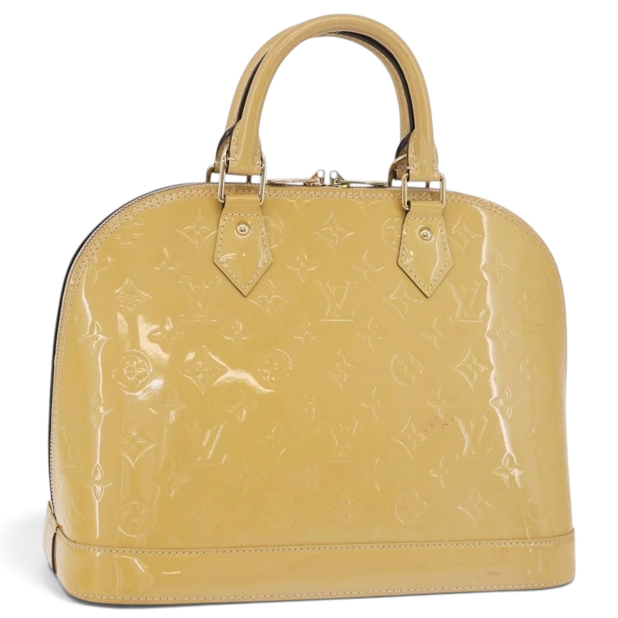 Alma leather handbag