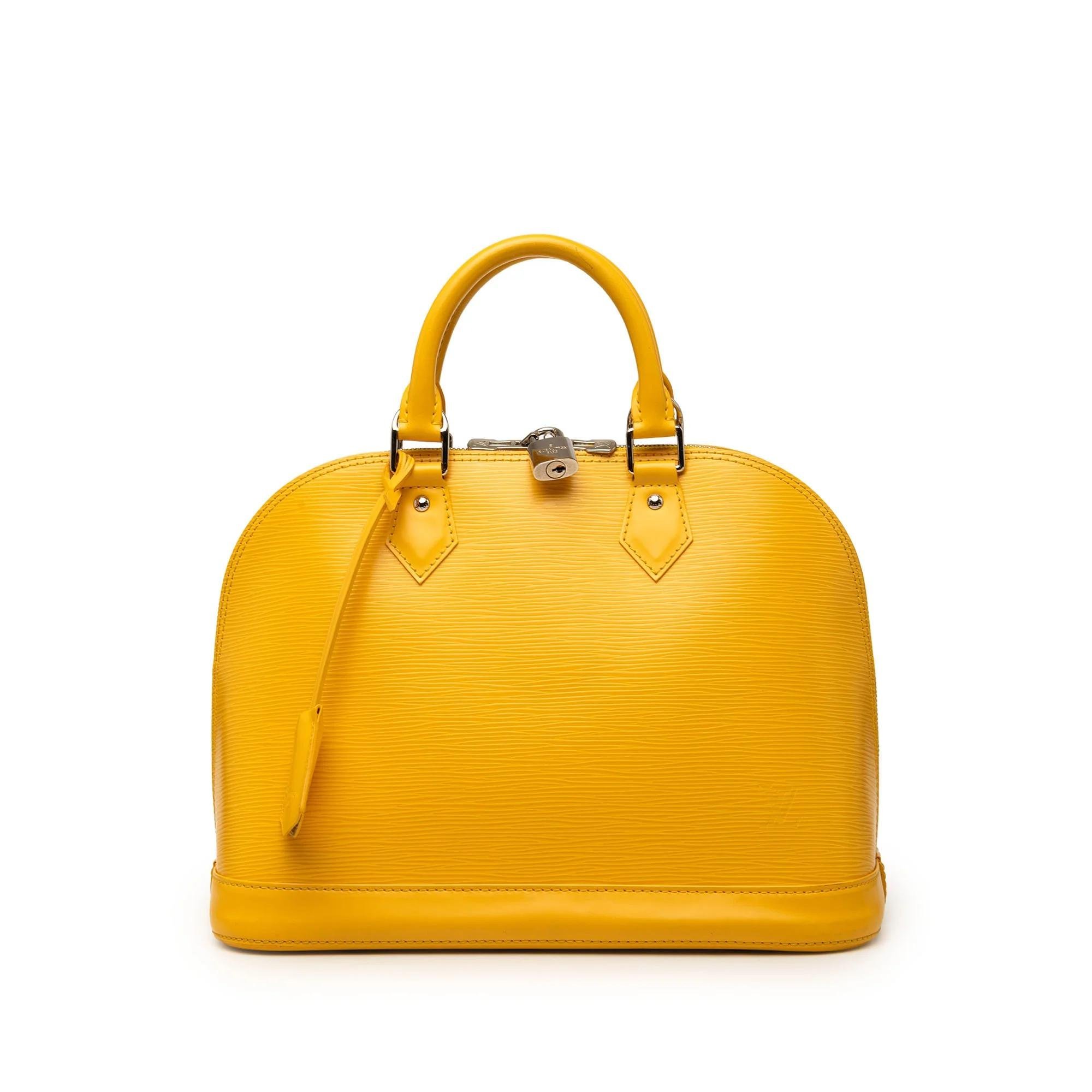 Alma leather handbag