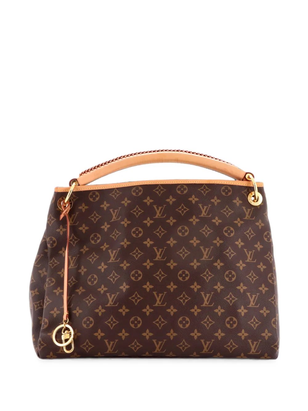 Artsy Handbag Monogram Canvas MM hobo bag