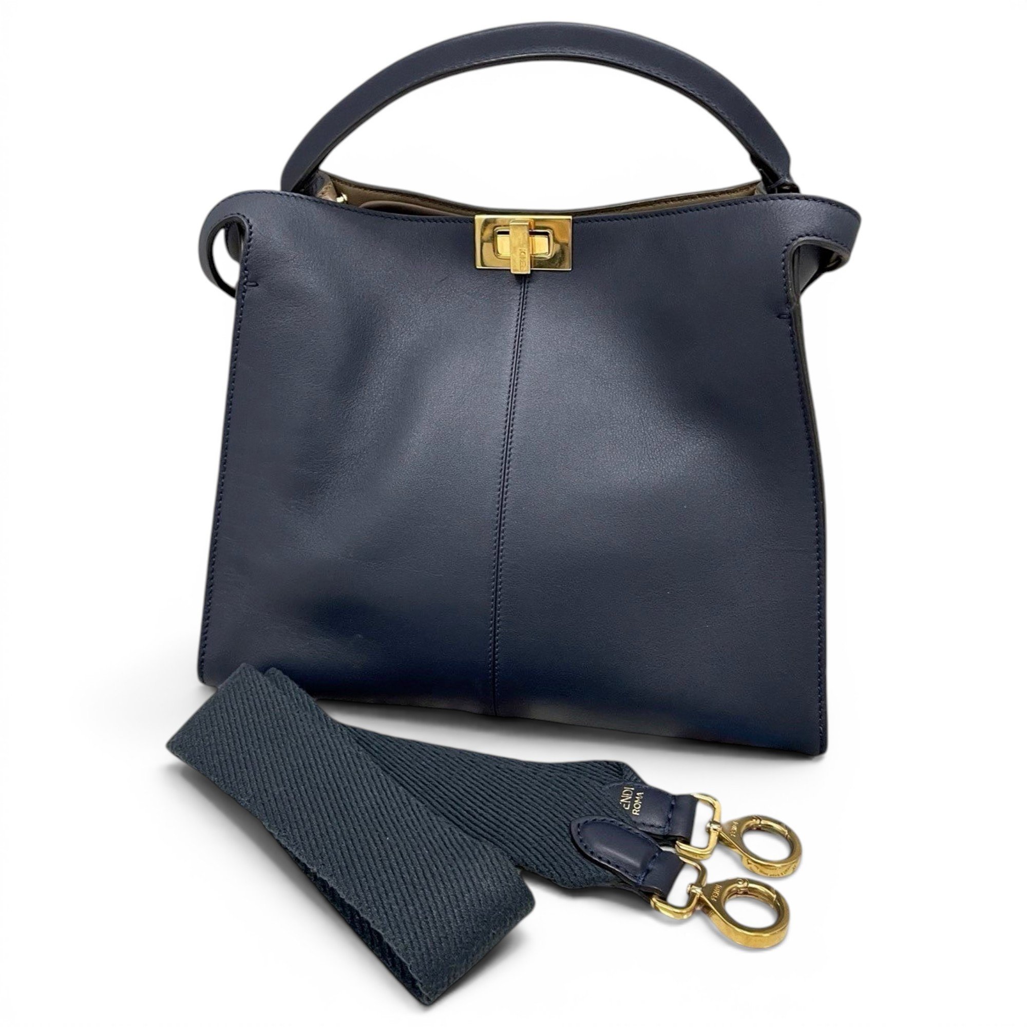 Peekaboo X-Lite leather handbag