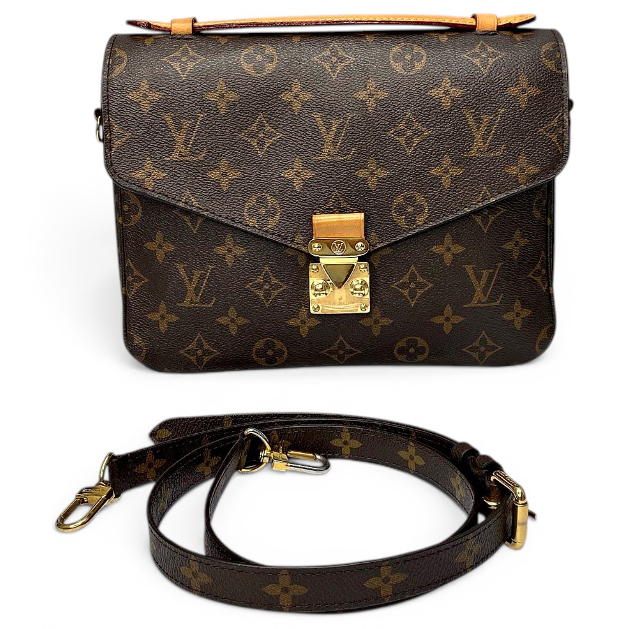 Metis leather crossbody bag