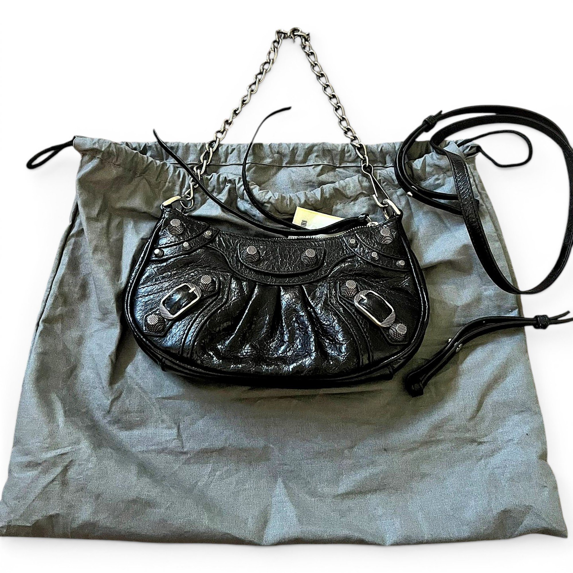 Leather handbag