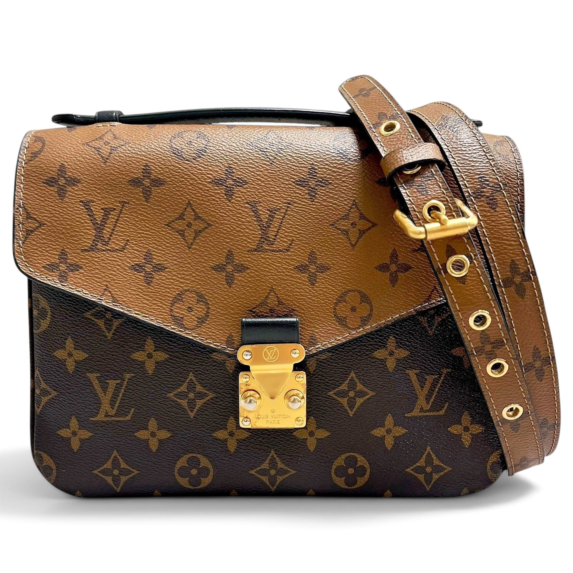 Metis leather handbag