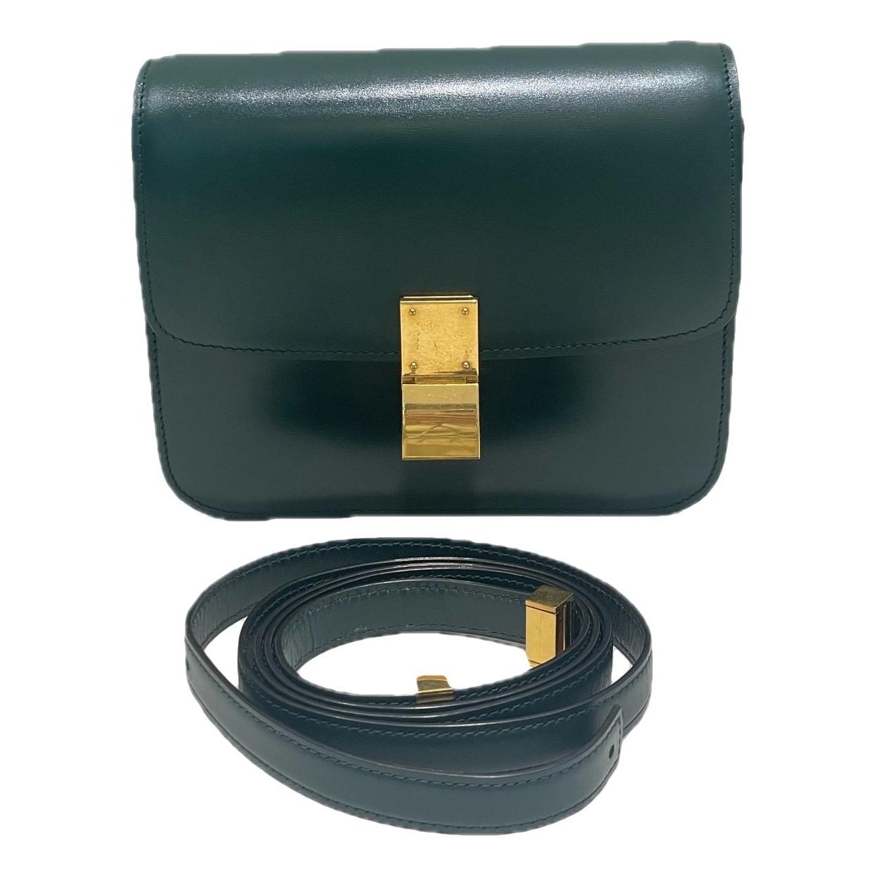 Classic leather handbag