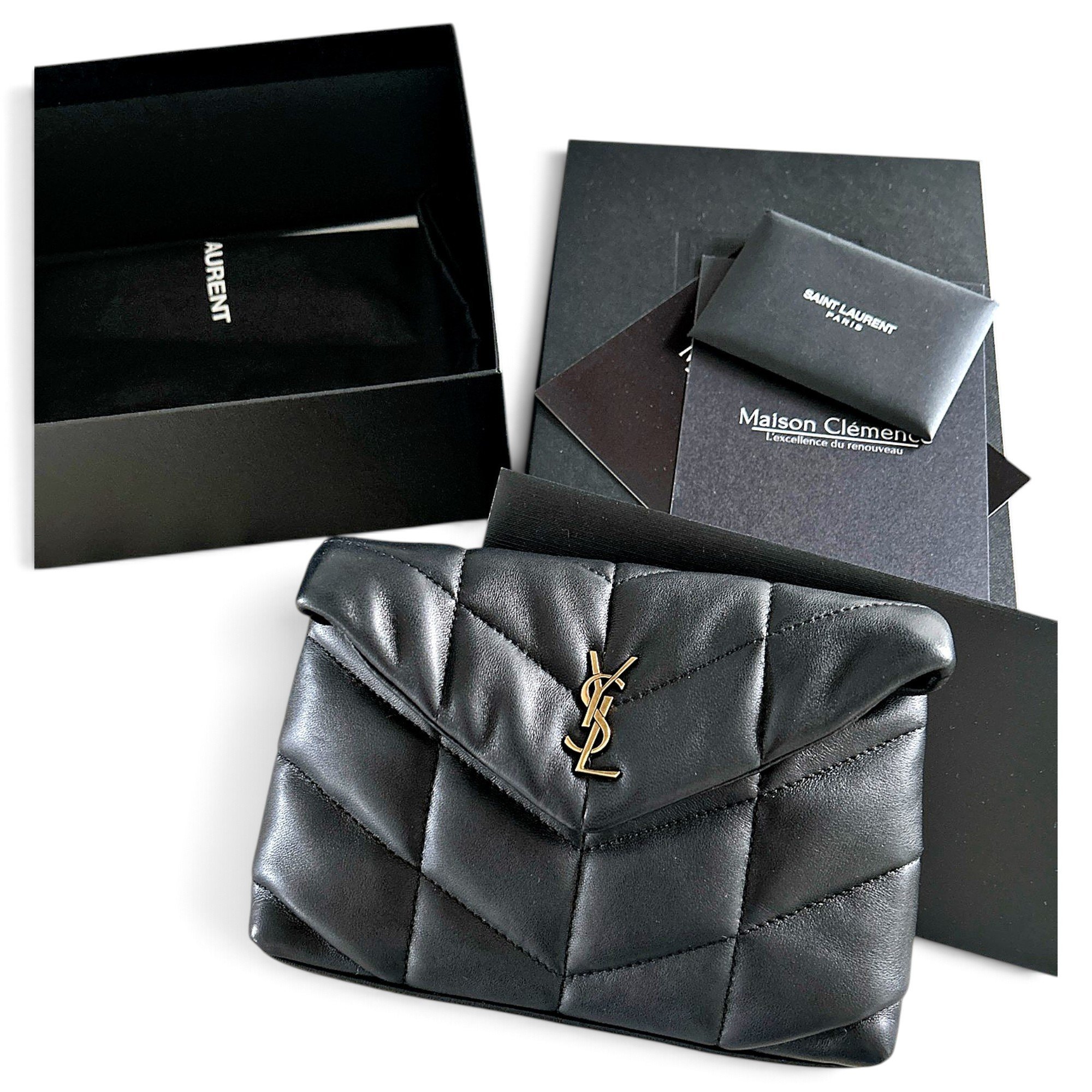 Saint Laurent Leather clutch bag